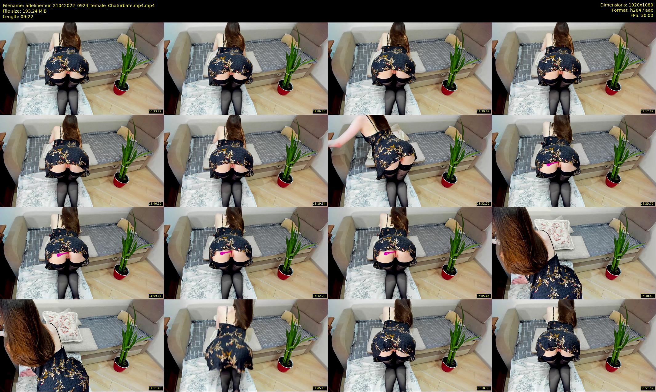 adelinemur — 10 minute Chaturbate female cam show recording, 1080p, Apr 21, 2022