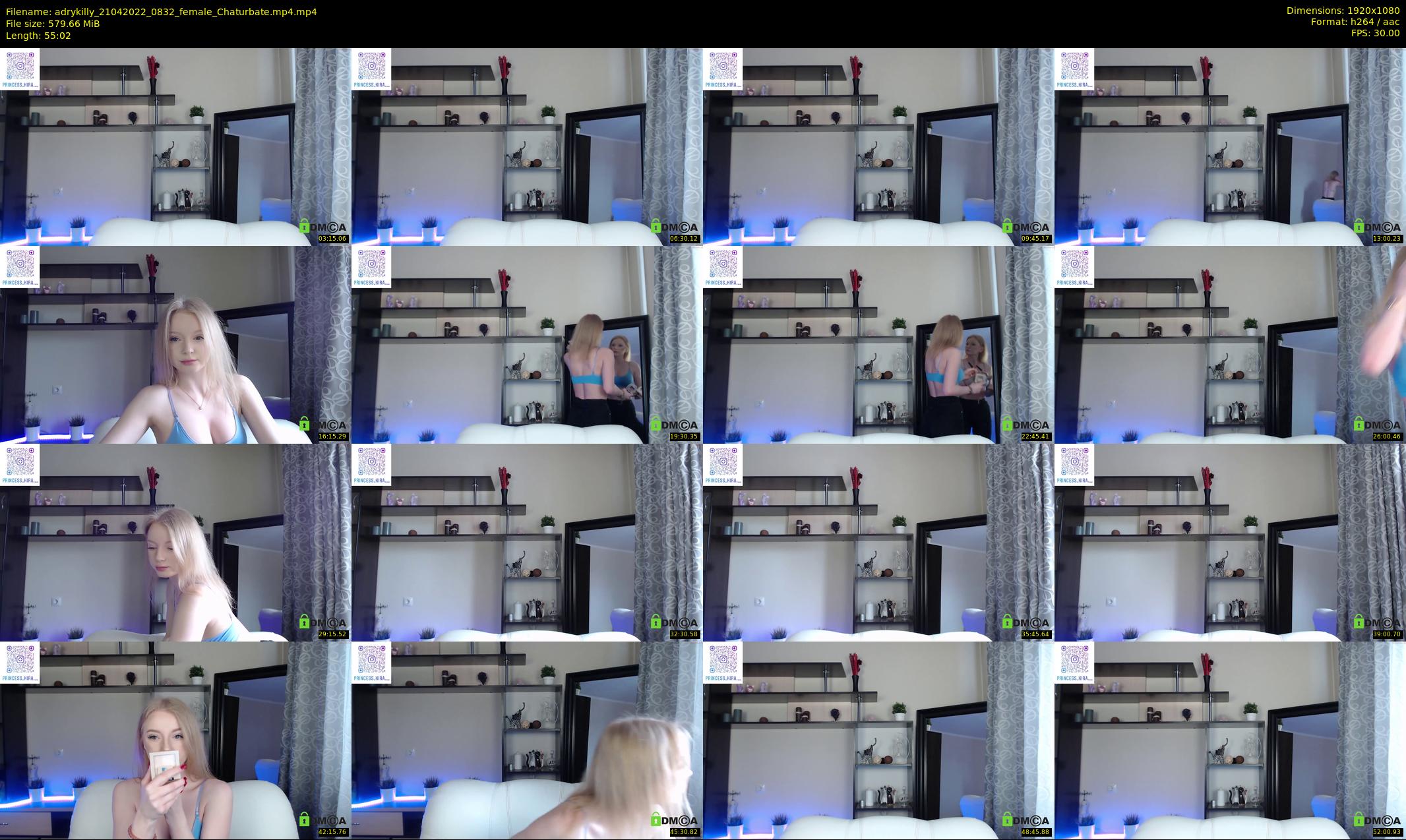 adrykilly — 56 minute Chaturbate female cam show recording, 1080p, Apr 21, 2022