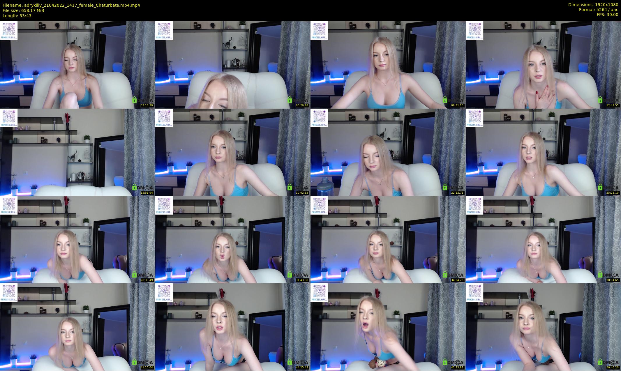 adrykilly — 54 minute Chaturbate female cam show recording, 1080p, Apr 21, 2022