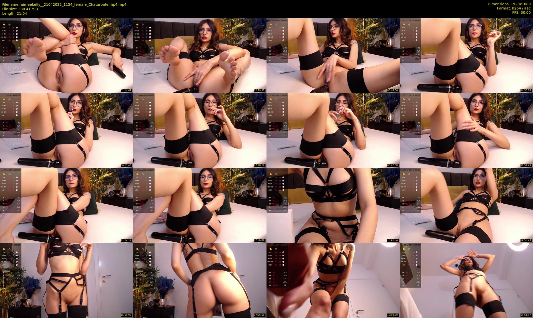 aimeekelly_ — 22 minute Chaturbate female cam show recording, 1080p, Apr 21, 2022