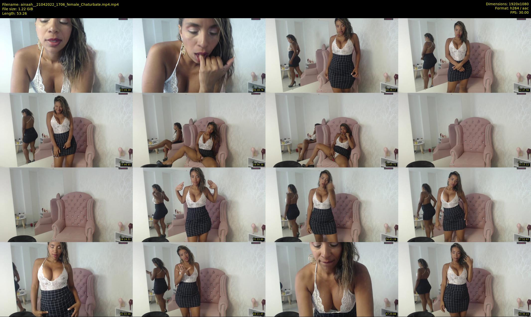 ainaah_ — 54 minute Chaturbate female cam show recording, 1080p, Apr 21, 2022