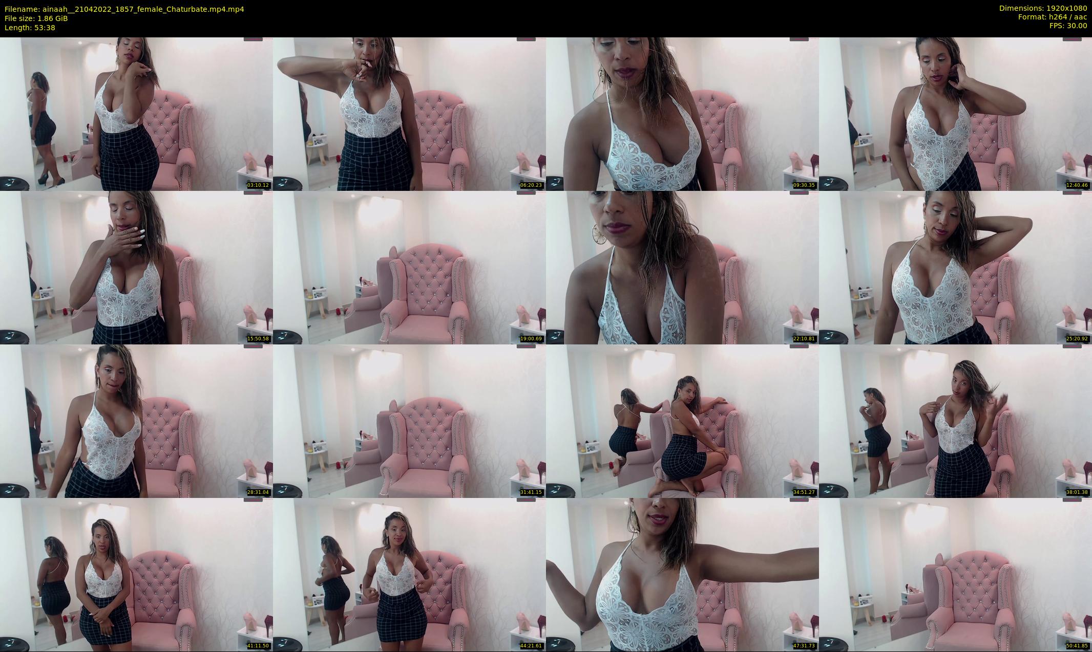 ainaah_ — 54 minute Chaturbate female cam show recording, 1080p, Apr 21, 2022