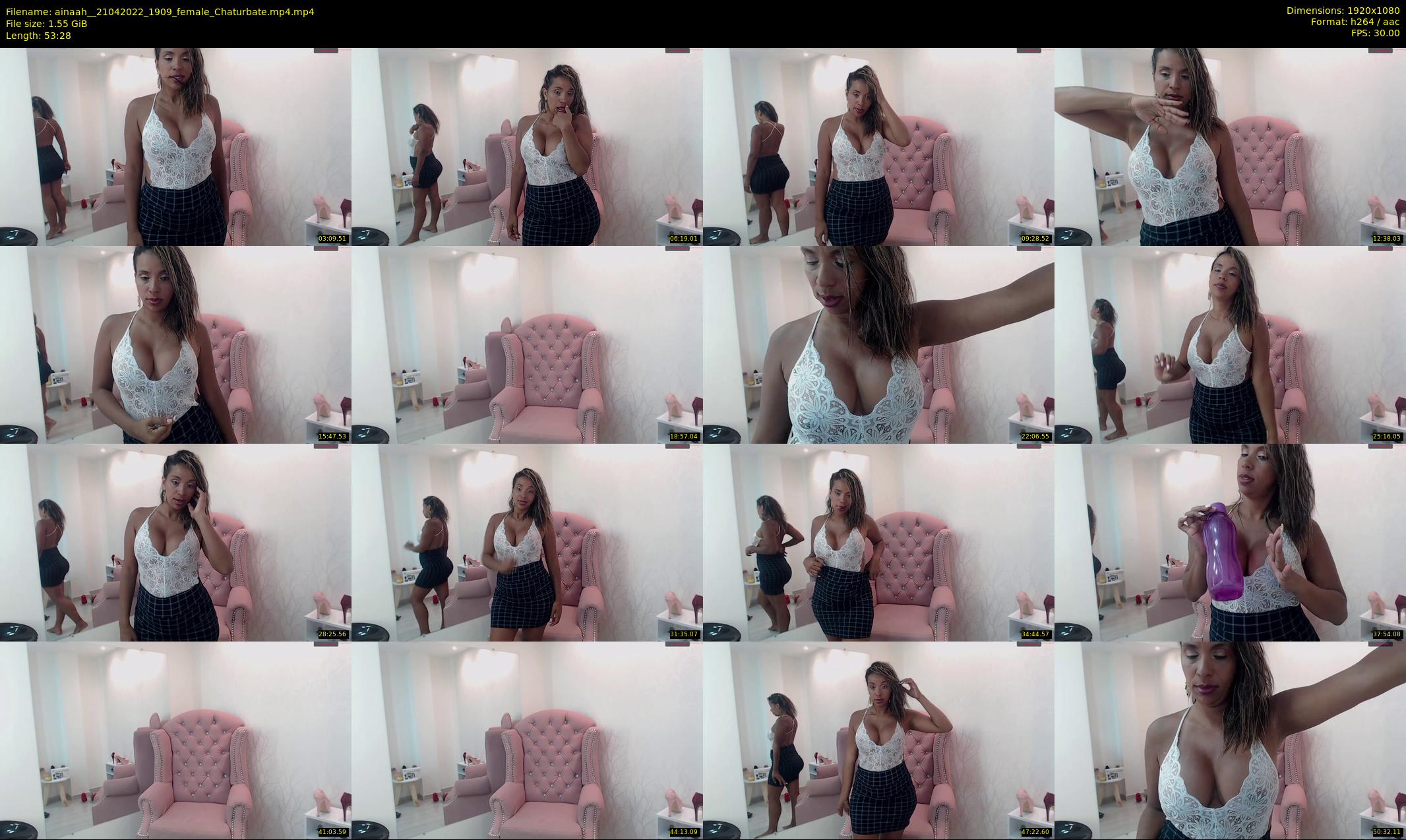 ainaah_ — 54 minute Chaturbate female cam show recording, 1080p, Apr 21, 2022