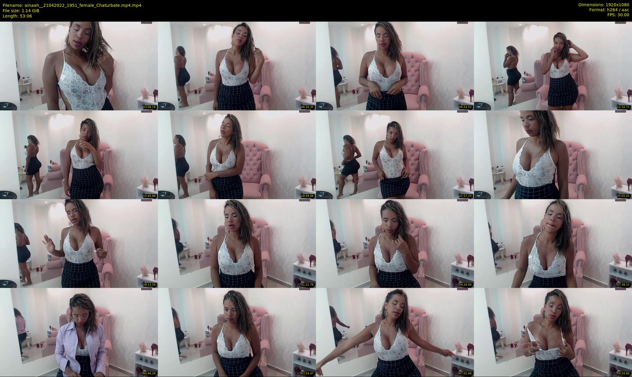 ainaah_ — 54 minute Chaturbate female cam show recording, 1080p, Apr 21, 2022