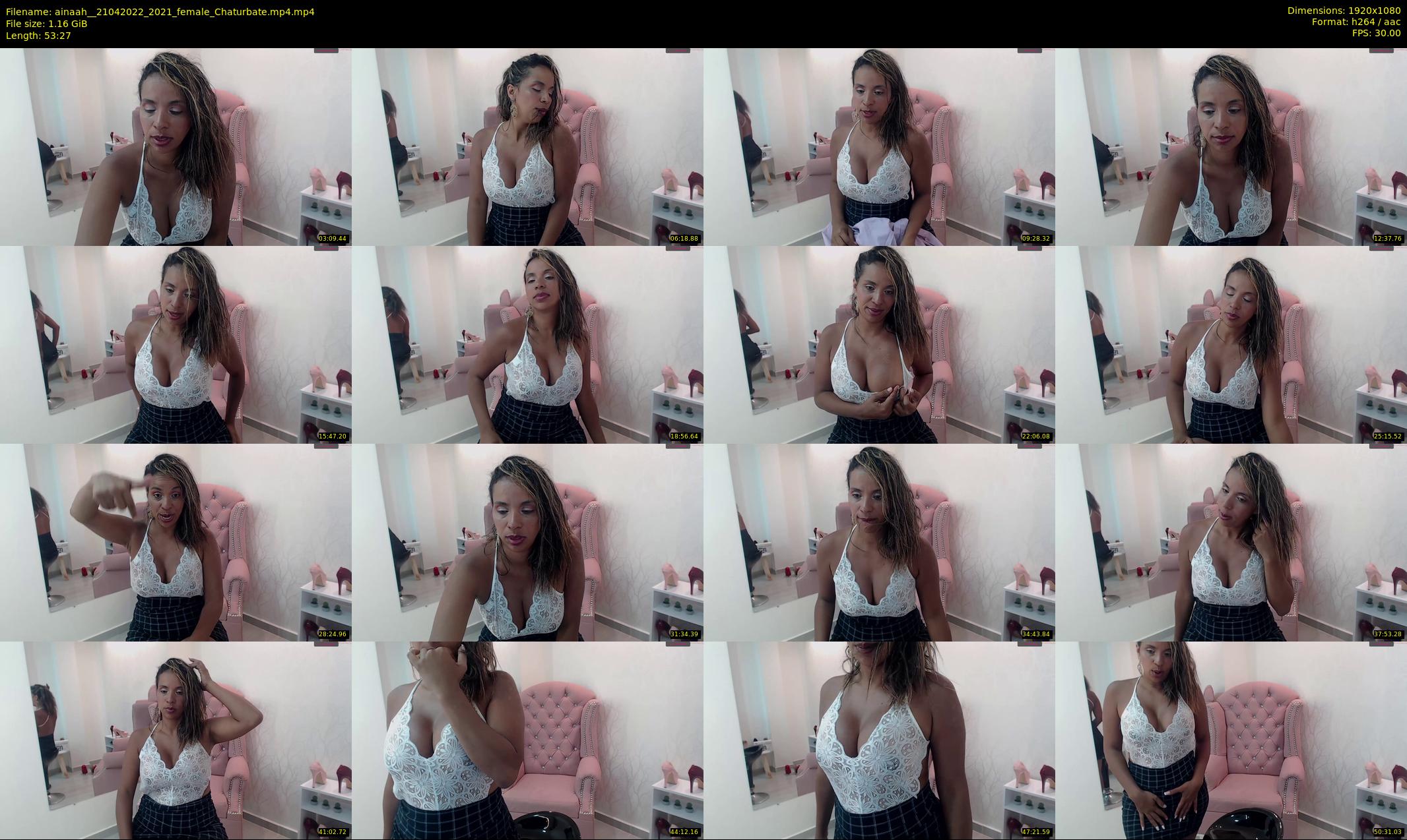 ainaah_ — 54 minute Chaturbate female cam show recording, 1080p, Apr 21, 2022