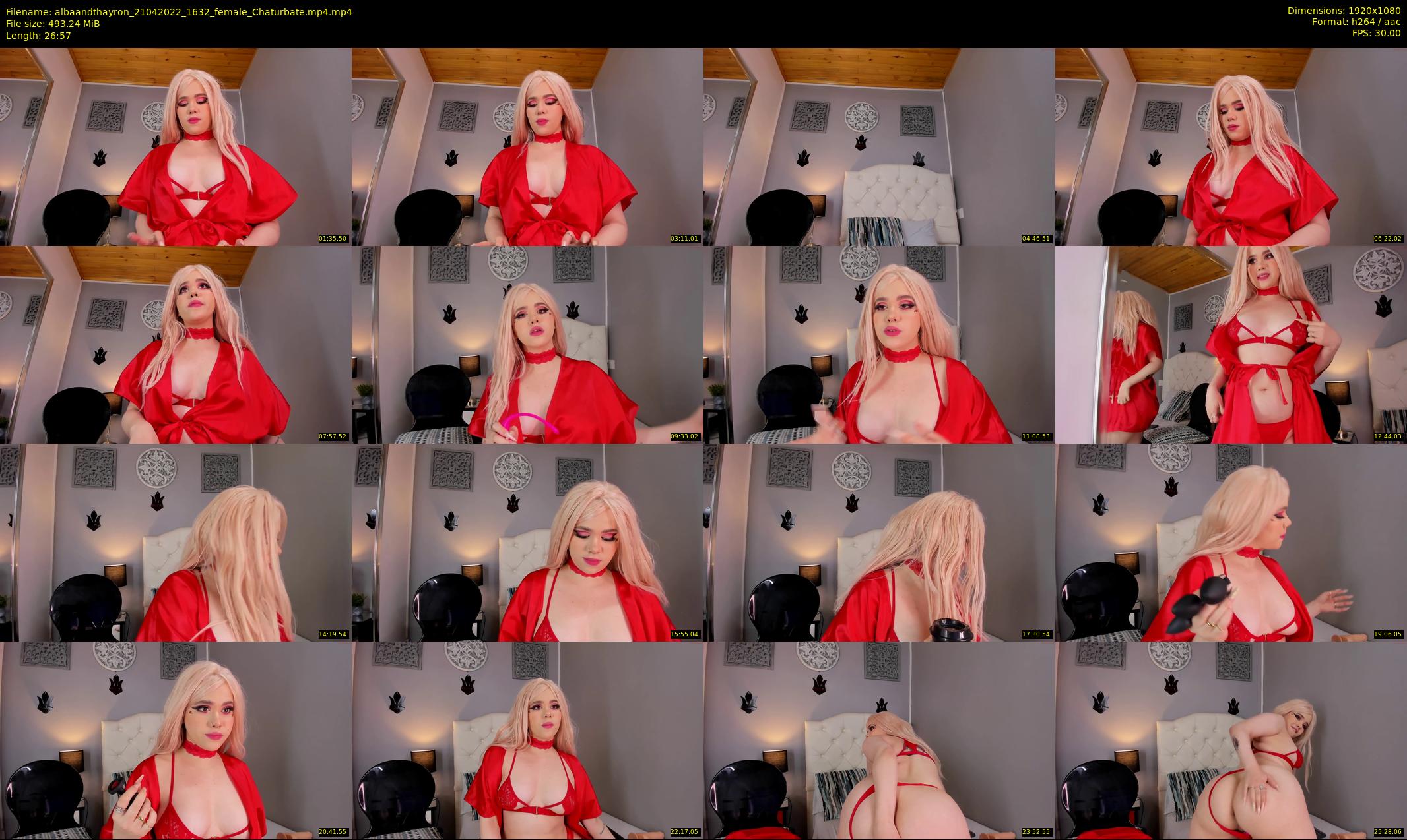 albaandthayron — 27 minute Chaturbate couple cam show recording, 1080p, Apr 21, 2022