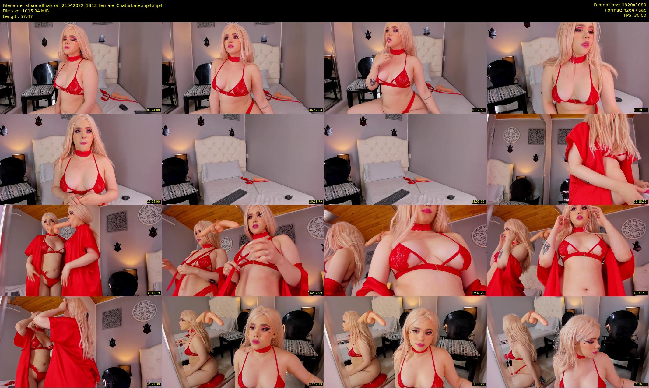 albaandthayron — 58 minute Chaturbate couple cam show recording, 1080p, Apr 21, 2022