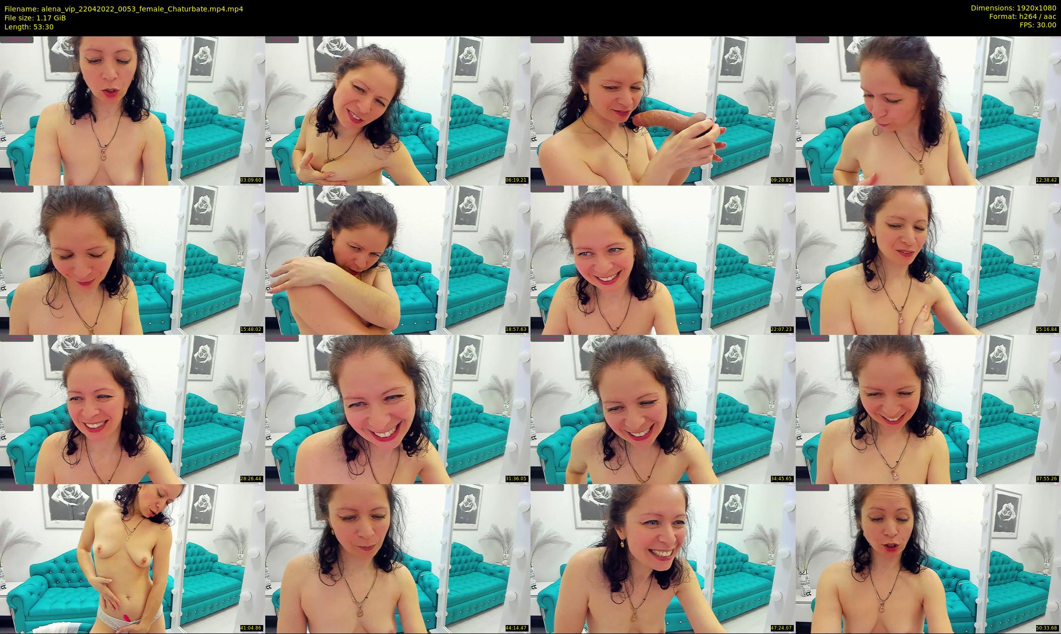 alena_vip — 54 minute Chaturbate female cam show recording, 1080p, Apr 22, 2022
