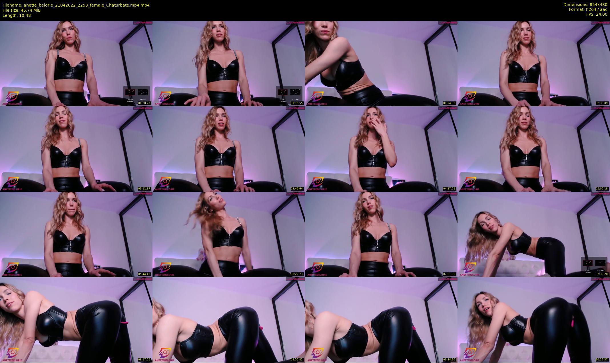 anette_belorie — 11 minute Chaturbate female cam show recording, 480p, Apr 21, 2022