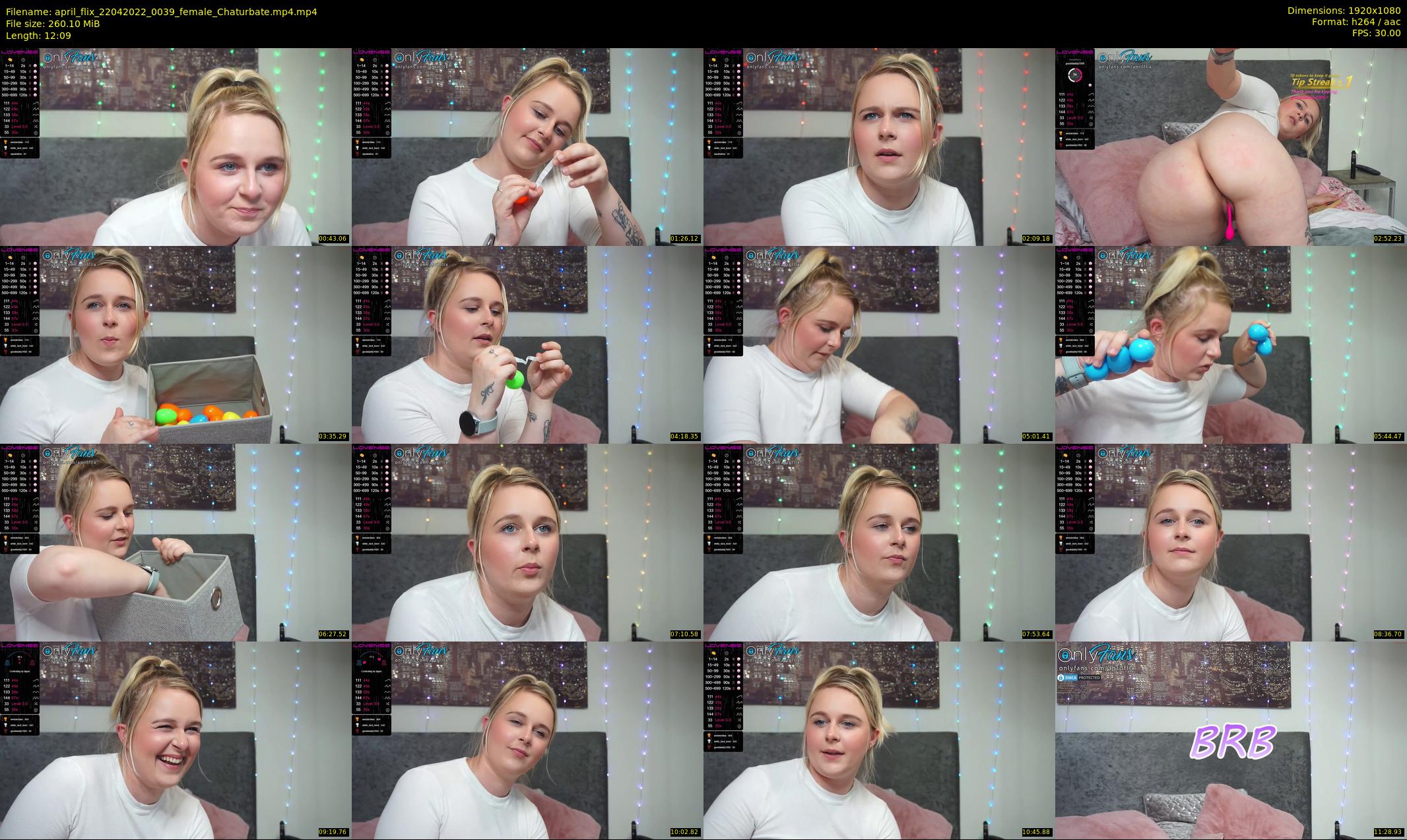april_flix — 13 minute Chaturbate female cam show recording, 1080p, Apr 22, 2022