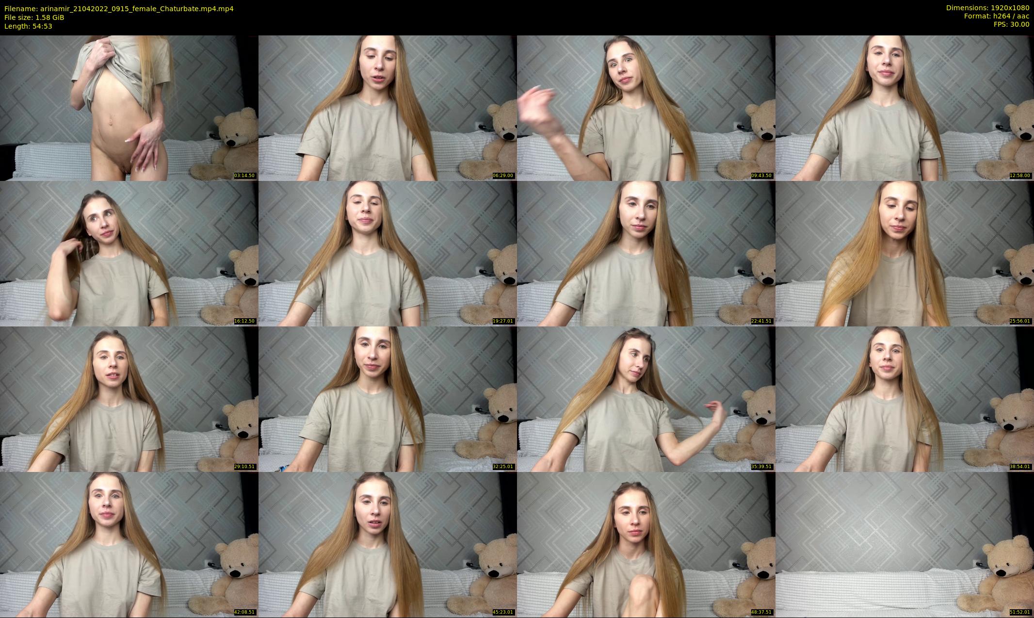 arinamir — 55 minute Chaturbate female cam show recording, 1080p, Apr 21, 2022