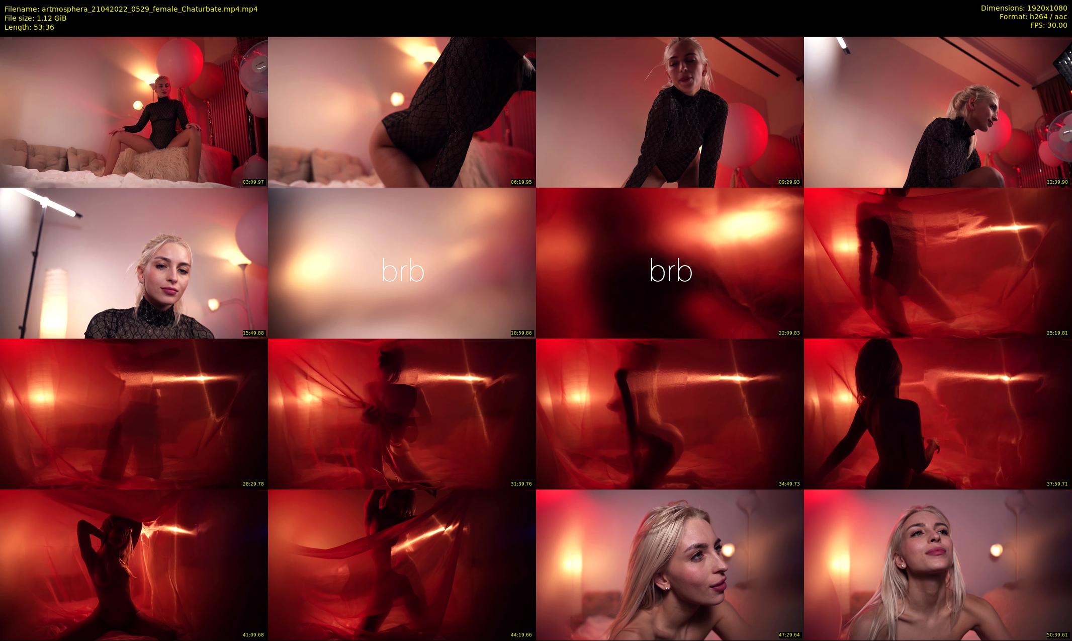 artmosphera — 54 minute Chaturbate female cam show recording, 1080p, Apr 21, 2022