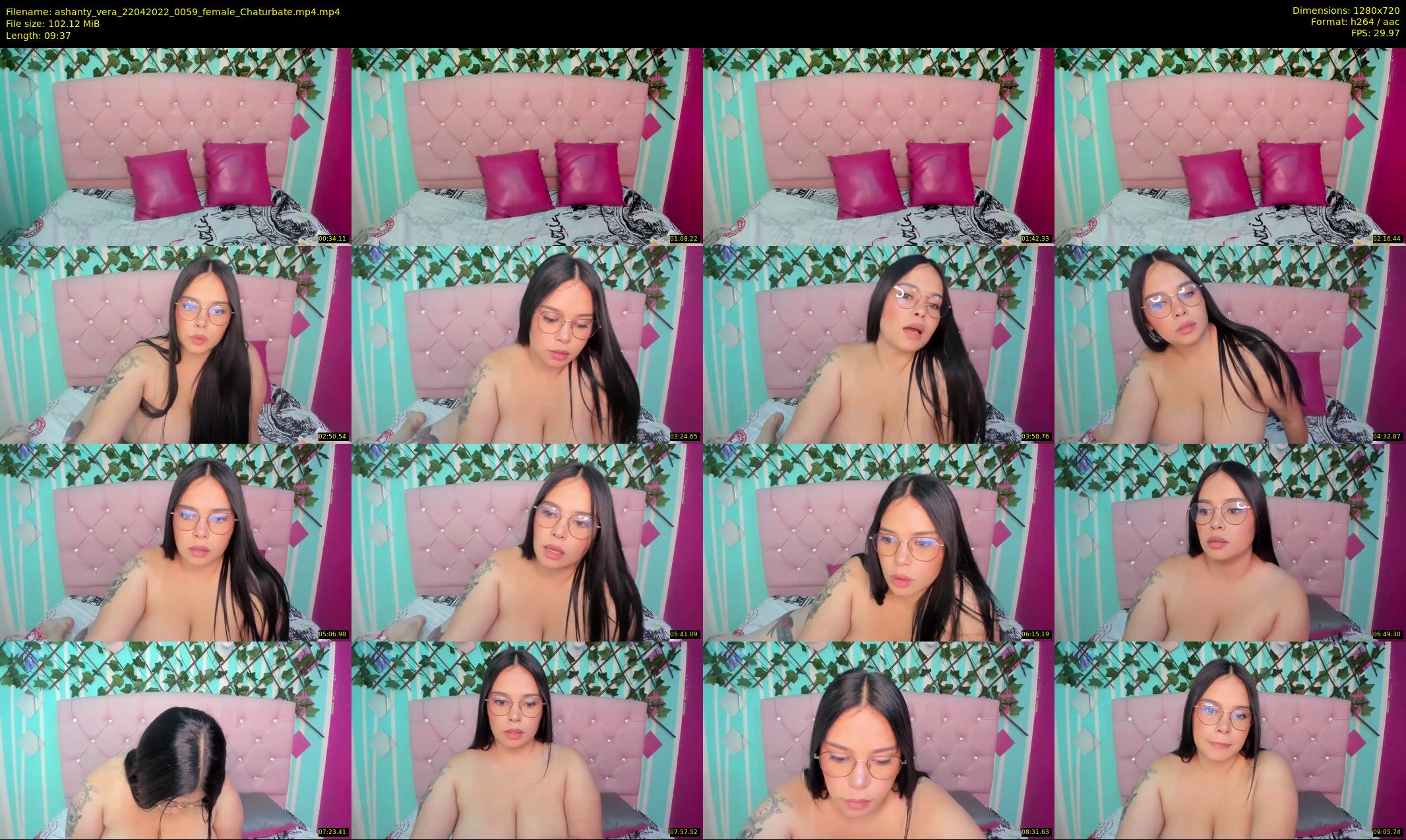 ashanty_vera — 10 minute Chaturbate couple cam show recording, 720p, Apr 22, 2022