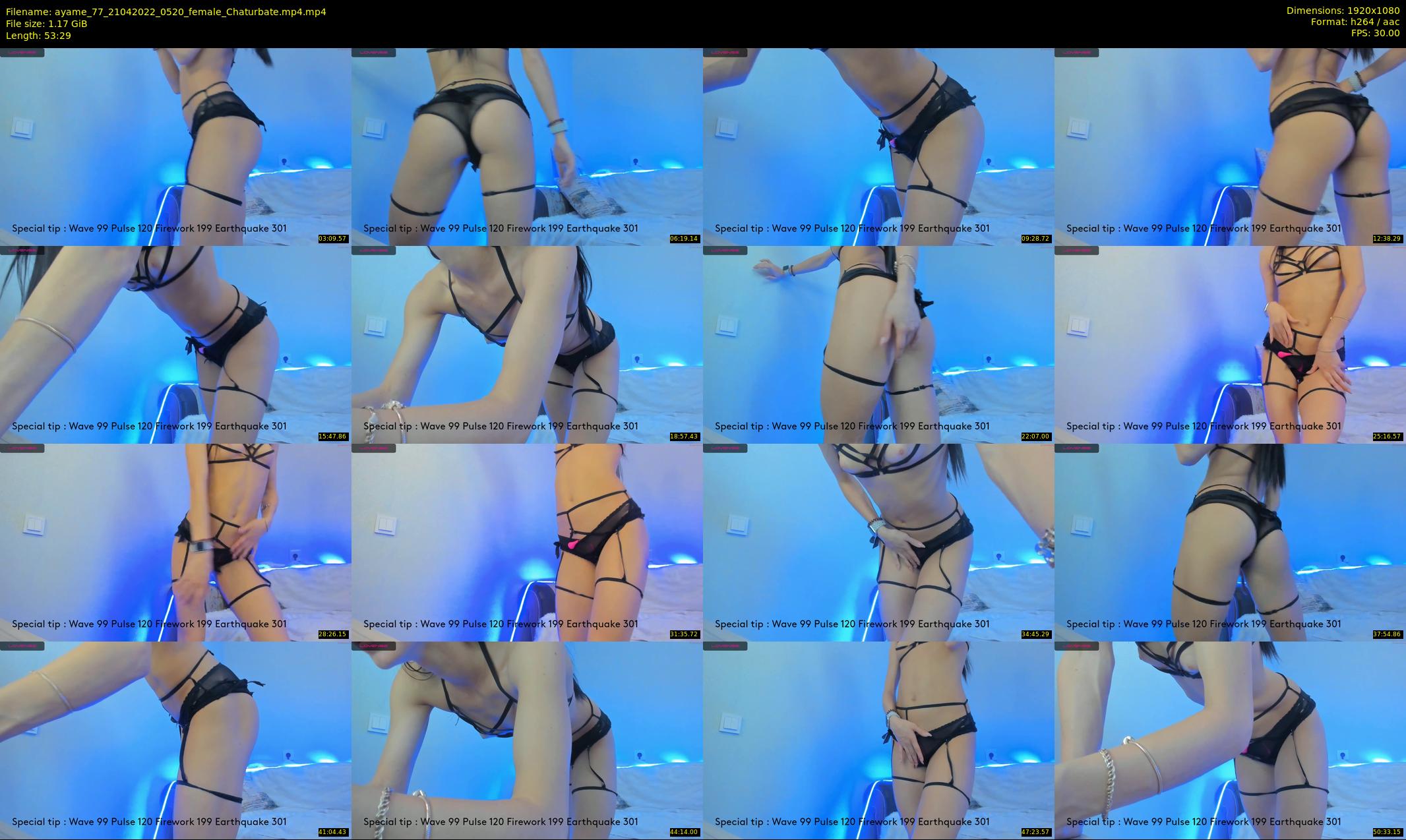 ayame_77 — 54 minute Chaturbate female cam show recording, 1080p, Apr 21, 2022