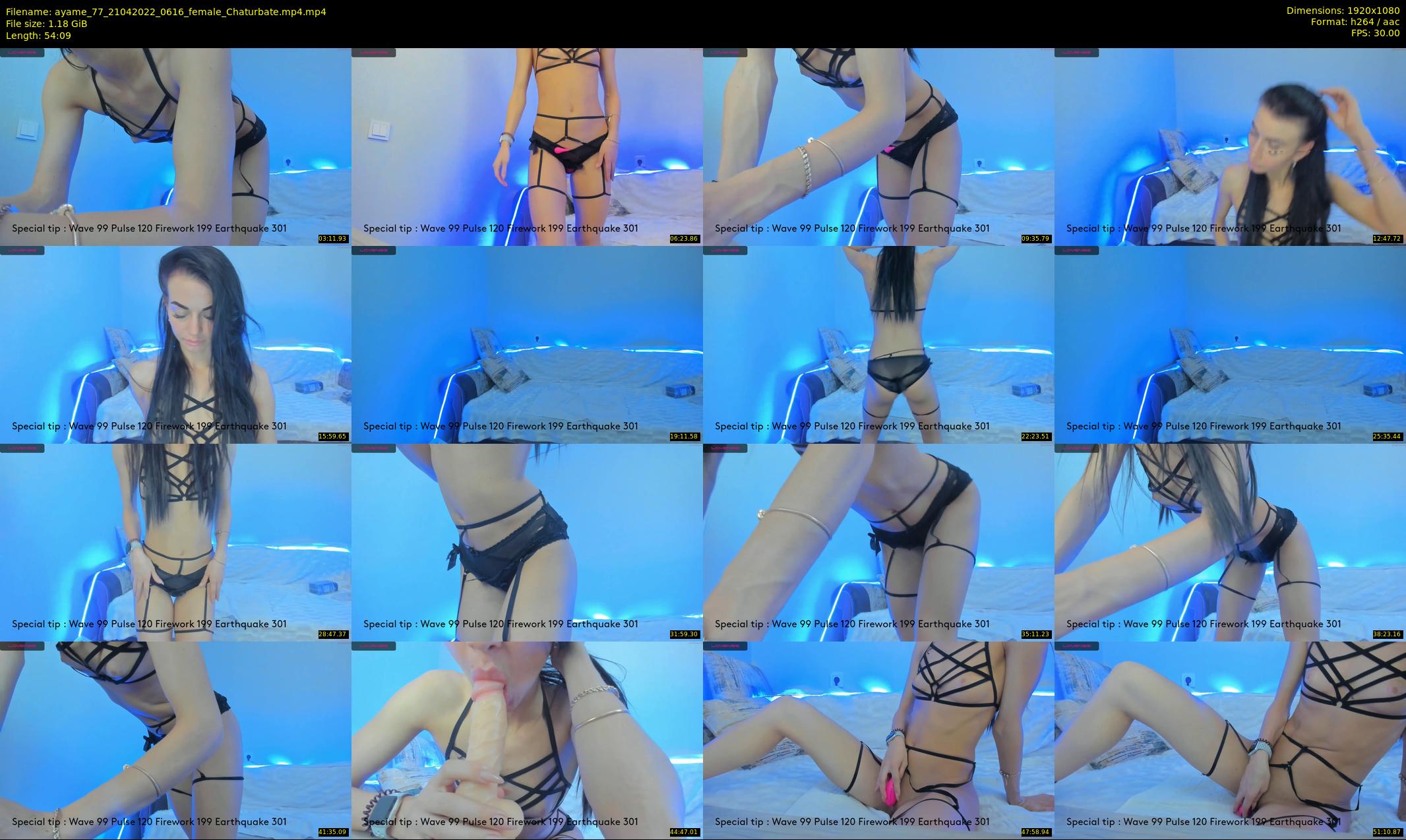 ayame_77 — 55 minute Chaturbate female cam show recording, 1080p, Apr 21, 2022