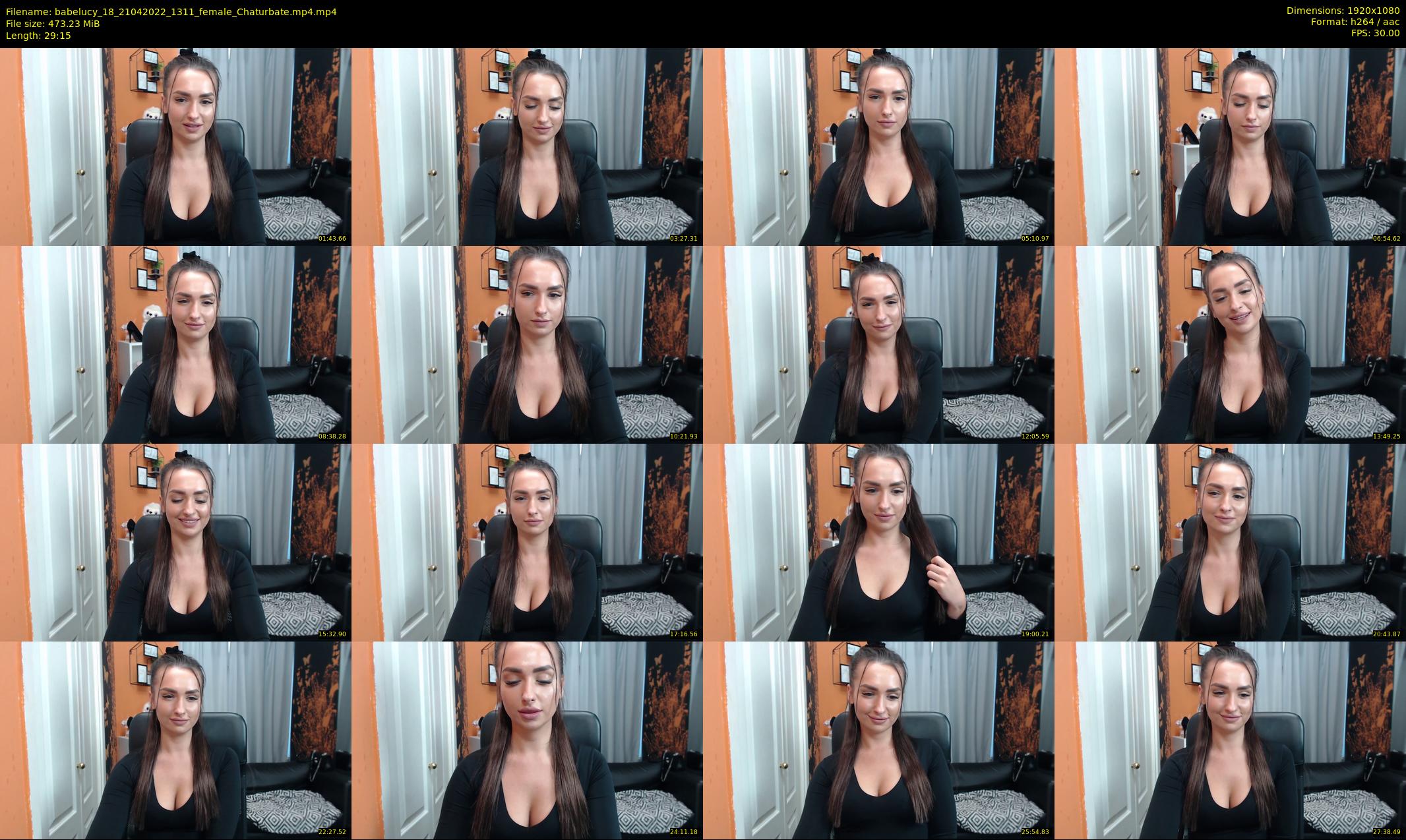 babelucy_18 — 30 minute Chaturbate female cam show recording, 1080p, Apr 21, 2022