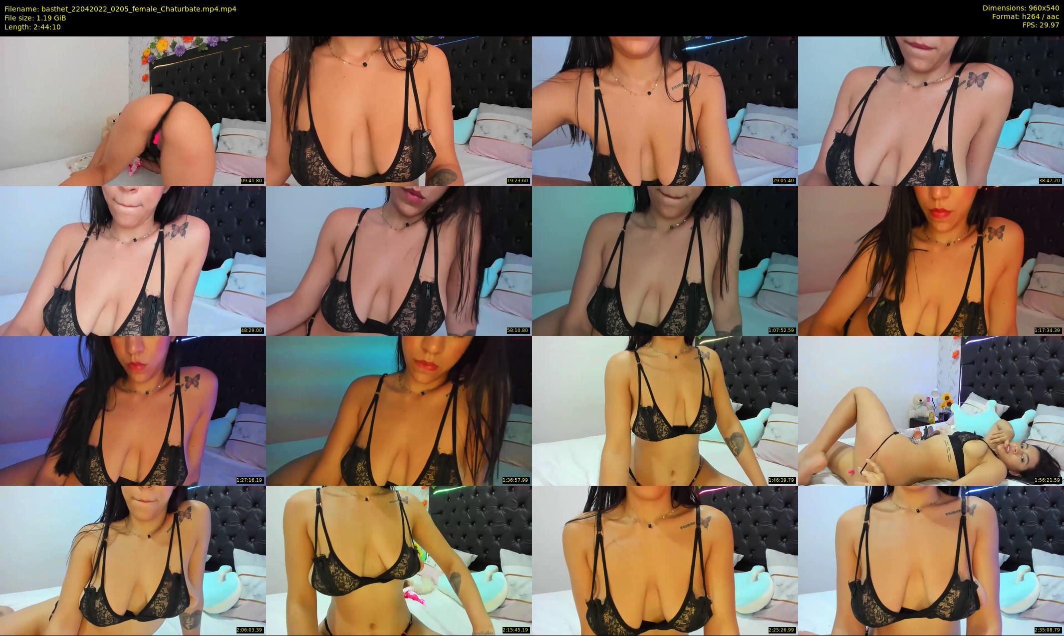 basthet — 165 minute Chaturbate female cam show recording, 480p, Apr 22, 2022
