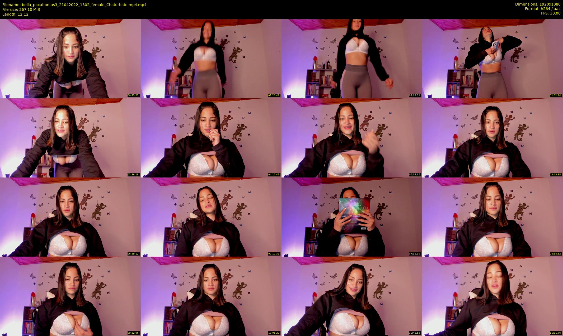 bella_pocahontas3 — 13 minute Chaturbate female cam show recording, 1080p, Apr 21, 2022