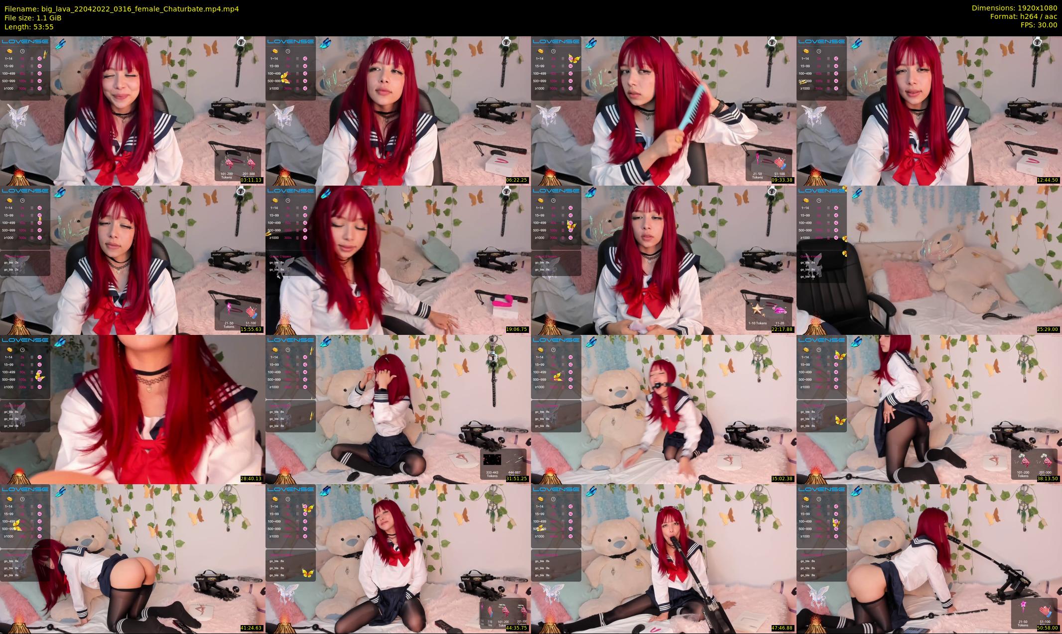 big_lava — 54 minute Chaturbate female cam show recording, 1080p, Apr 22, 2022