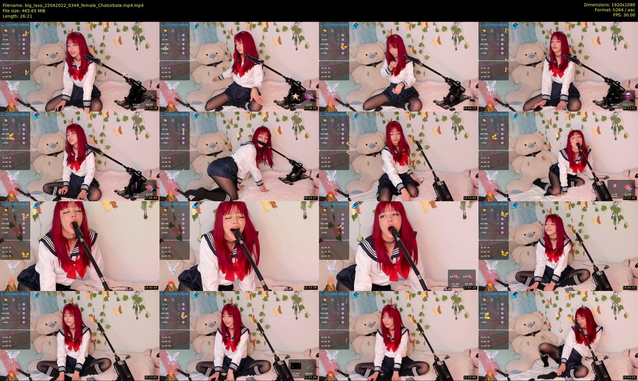 big_lava — 27 minute Chaturbate female cam show recording, 1080p, Apr 22, 2022