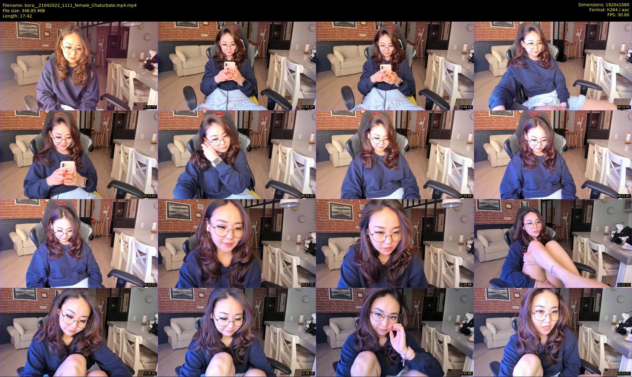 bora_ — 18 minute Chaturbate female cam show recording, 1080p, Apr 21, 2022