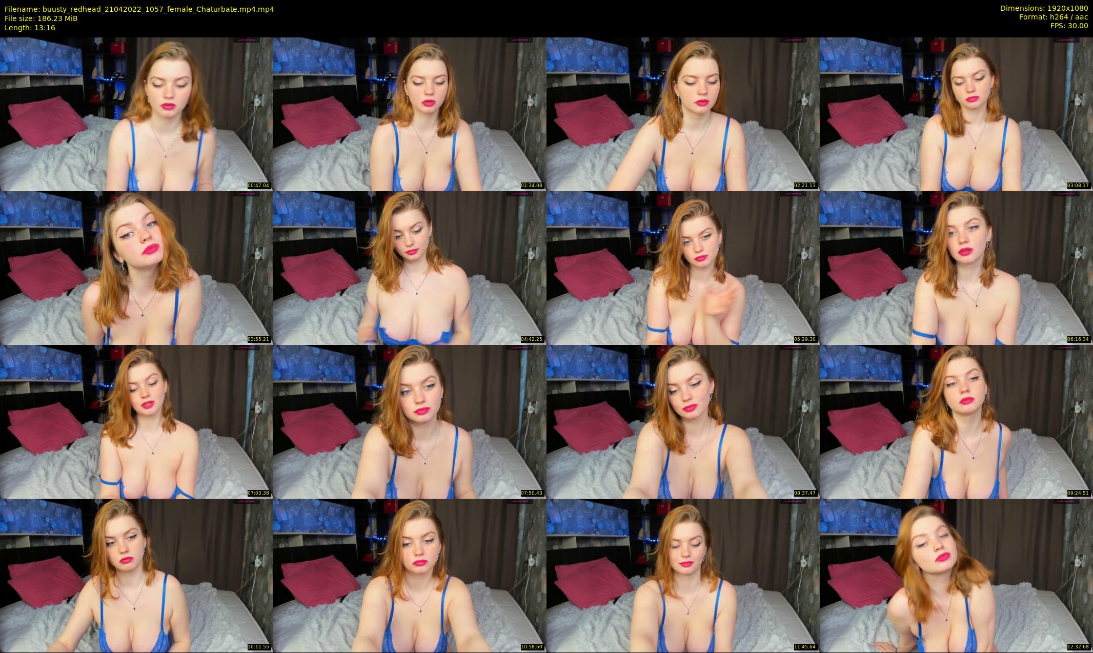 buusty_redhead — 14 minute Chaturbate female cam show recording, 1080p, Apr 21, 2022