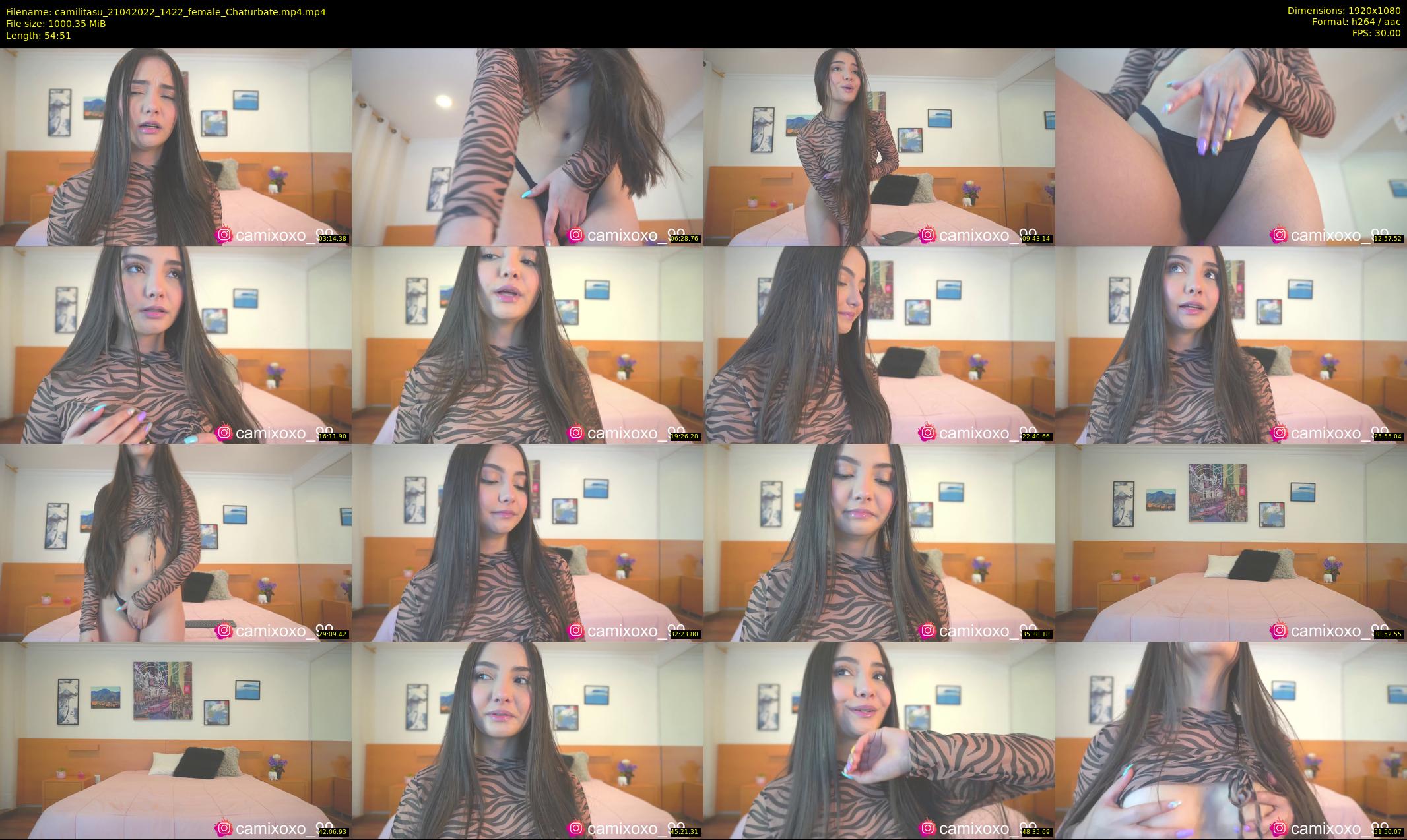 camilitasu — 55 minute Chaturbate female cam show recording, 1080p, Apr 21, 2022