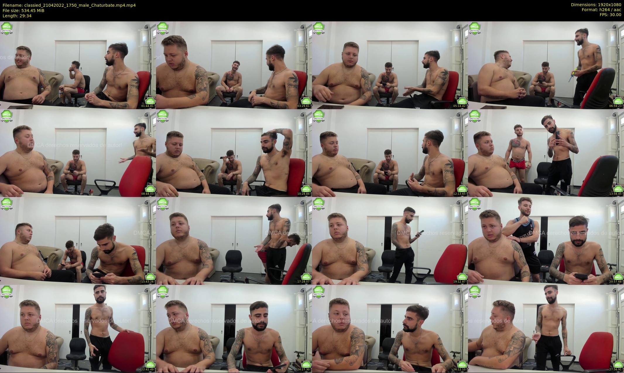 classied — 30 minute Chaturbate male cam show recording, 1080p, Apr 21, 2022