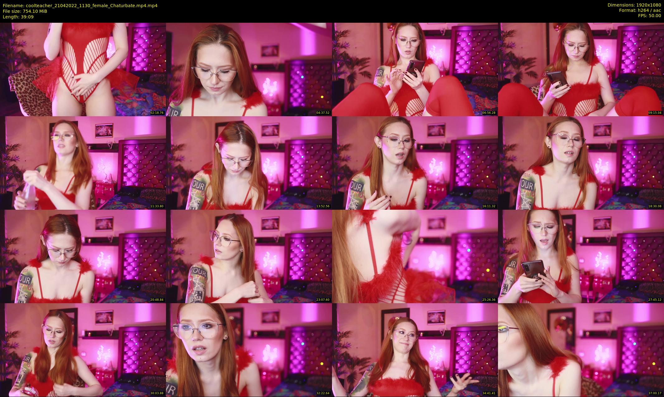 coolteacher — 40 minute Chaturbate female cam show recording, 1080p, Apr 21, 2022