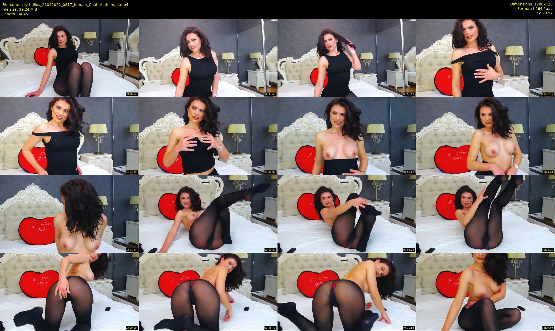 crystallluv — 5 minute Chaturbate female cam show recording, 720p, Apr 21, 2022
