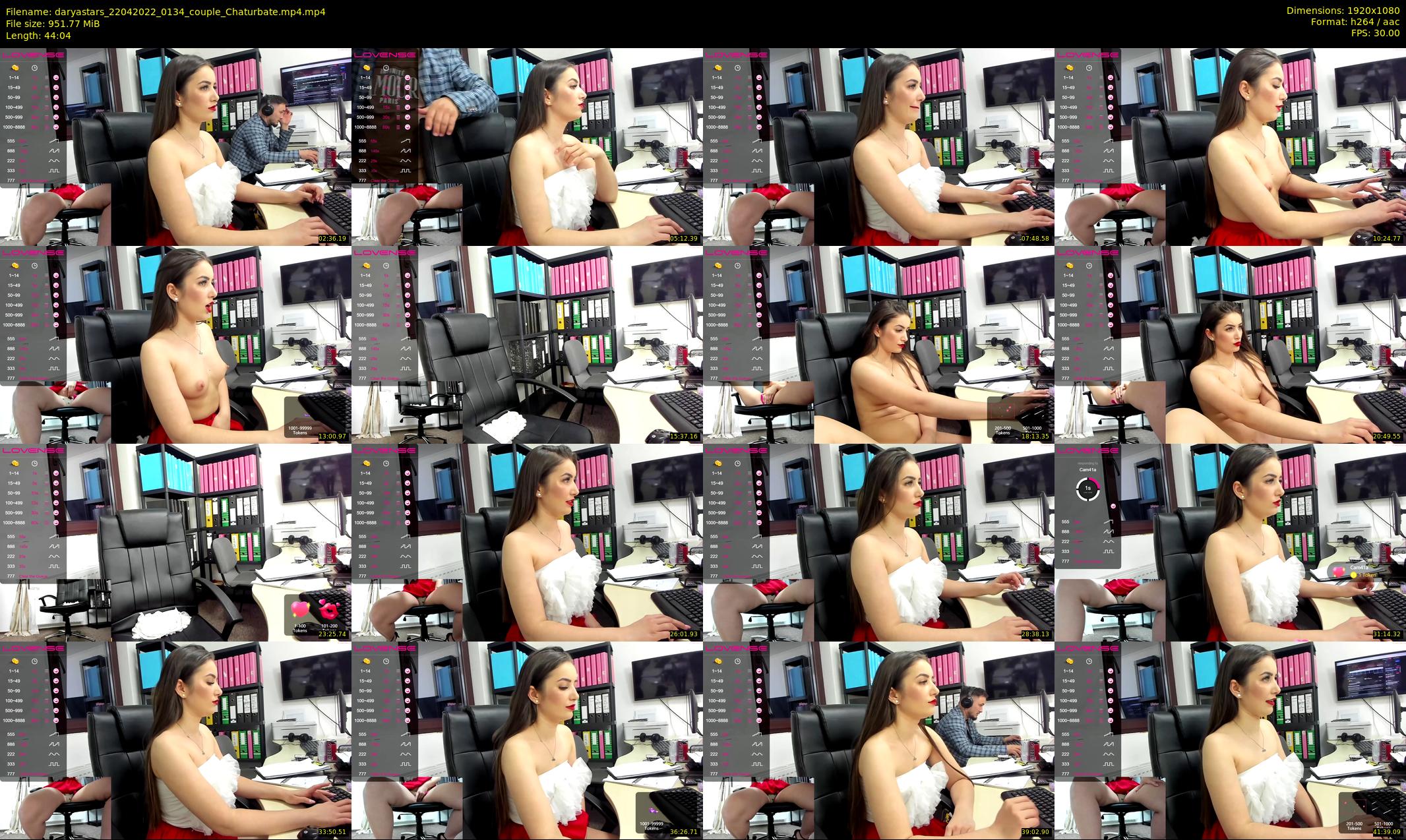daryastars — 45 minute Chaturbate couple cam show recording, 1080p, Apr 22, 2022