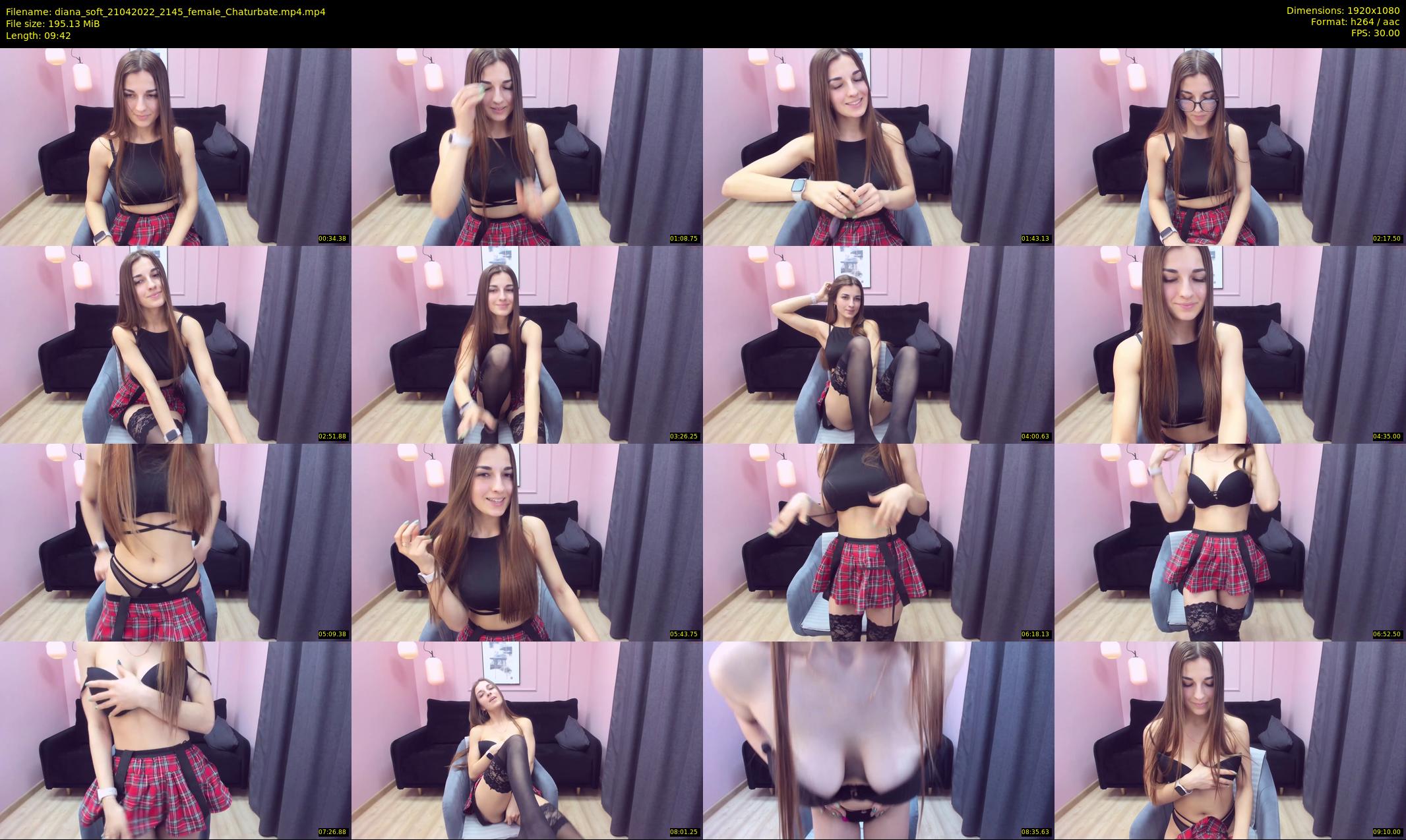diana_soft — 10 minute Chaturbate female cam show recording, 1080p, Apr 21, 2022