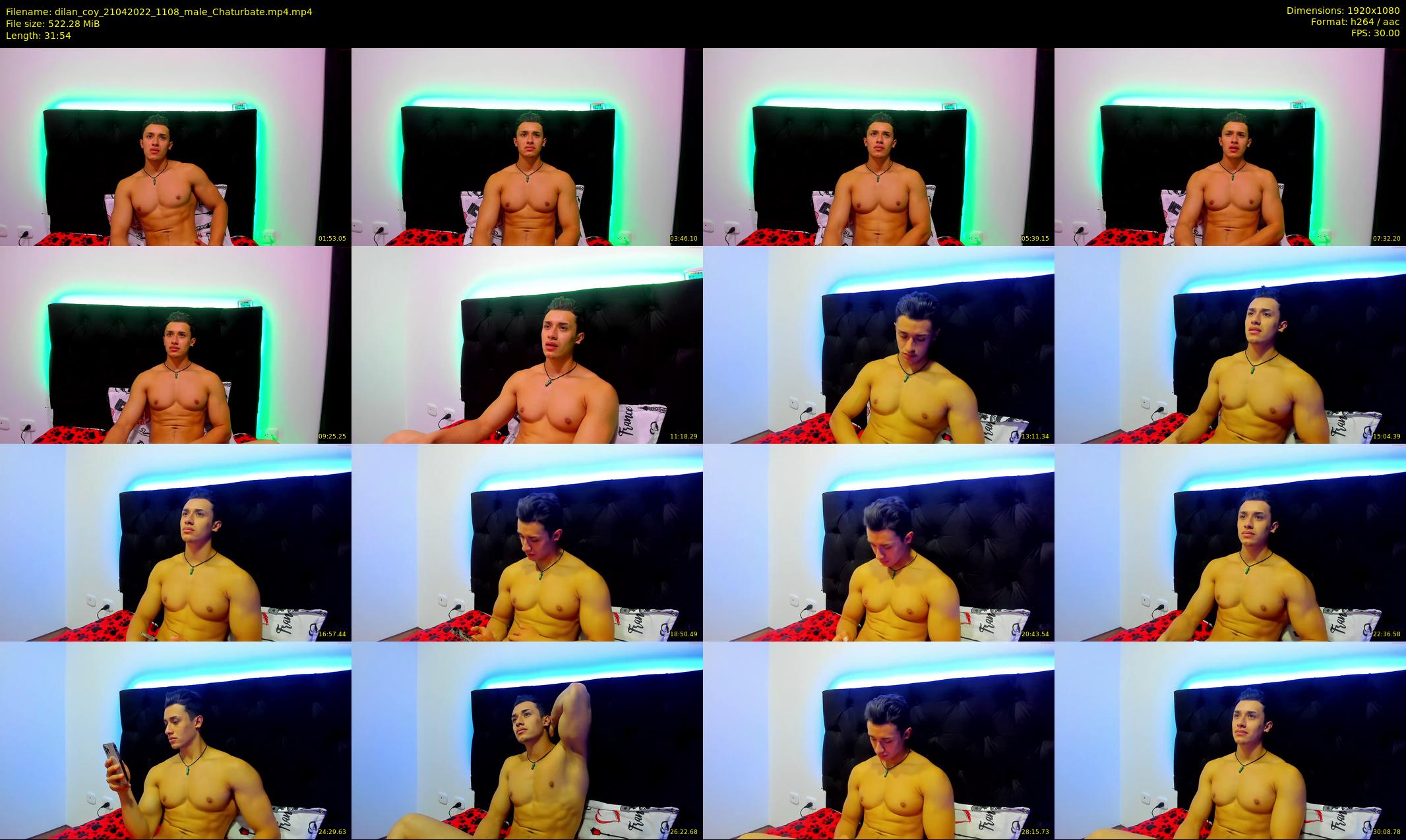 dilan_coy — 32 minute Chaturbate male cam show recording, 1080p, Apr 21, 2022