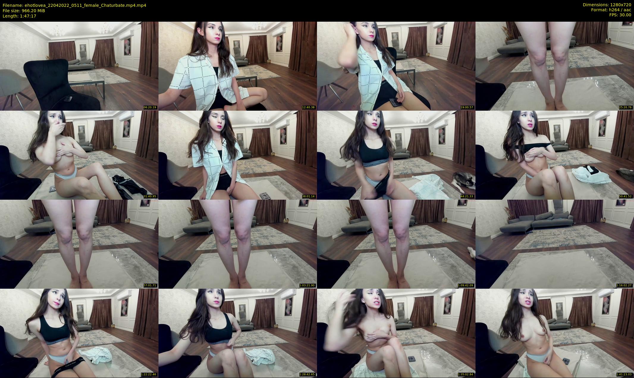 ehotlovea — 108 minute Chaturbate female cam show recording, 720p, Apr 22, 2022