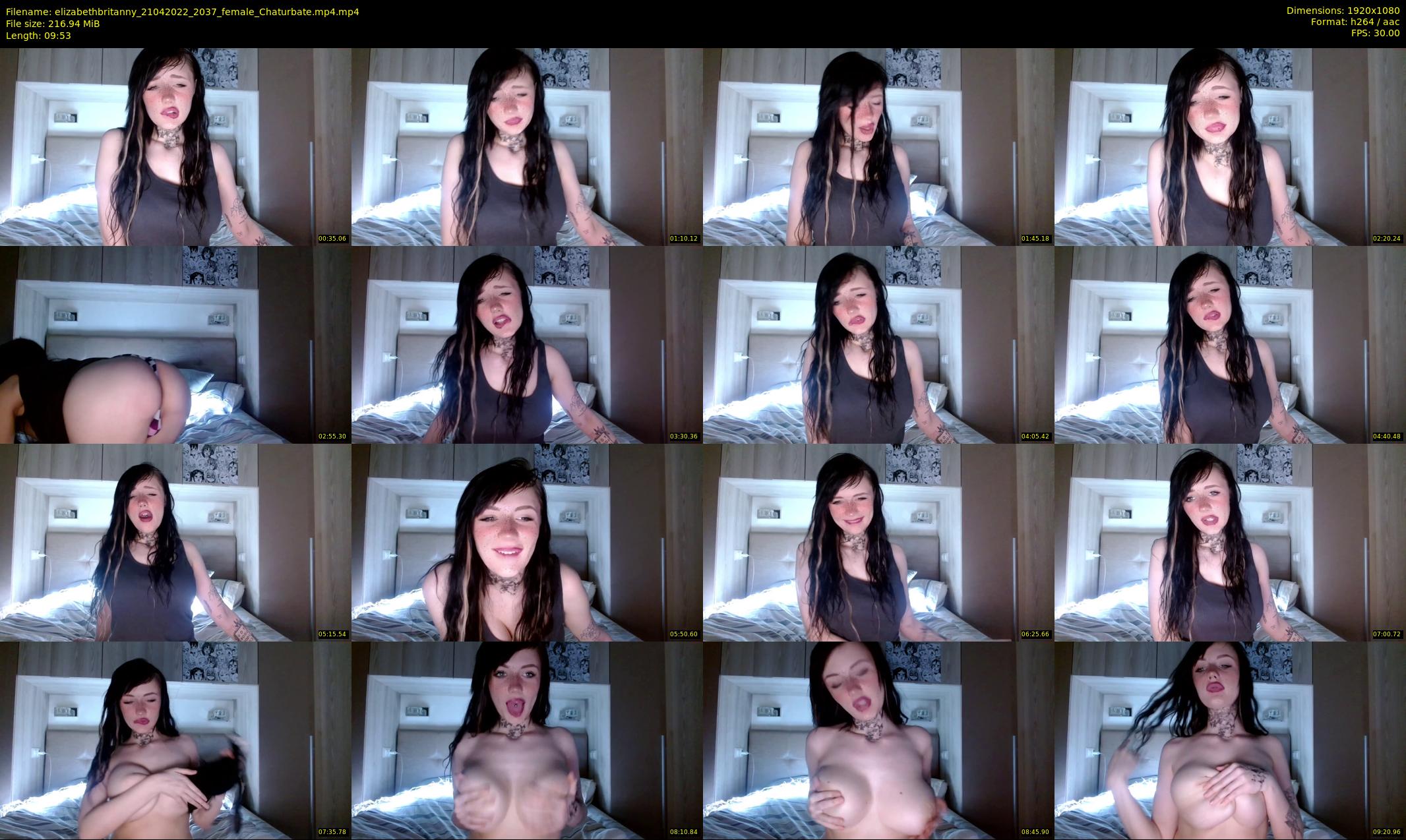 elizabethbritanny — 10 minute Chaturbate female cam show recording, 1080p, Apr 21, 2022