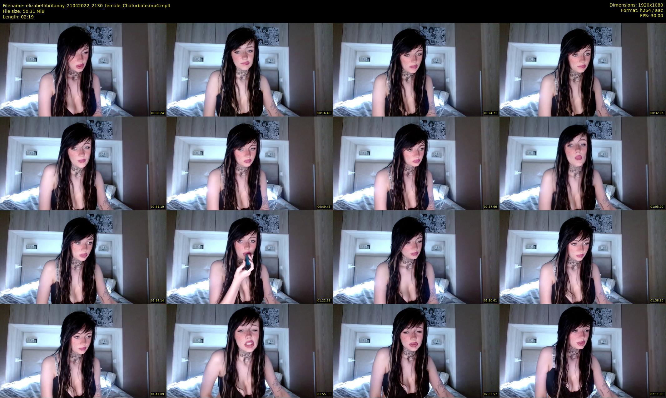 elizabethbritanny — 3 minute Chaturbate female cam show recording, 1080p, Apr 21, 2022
