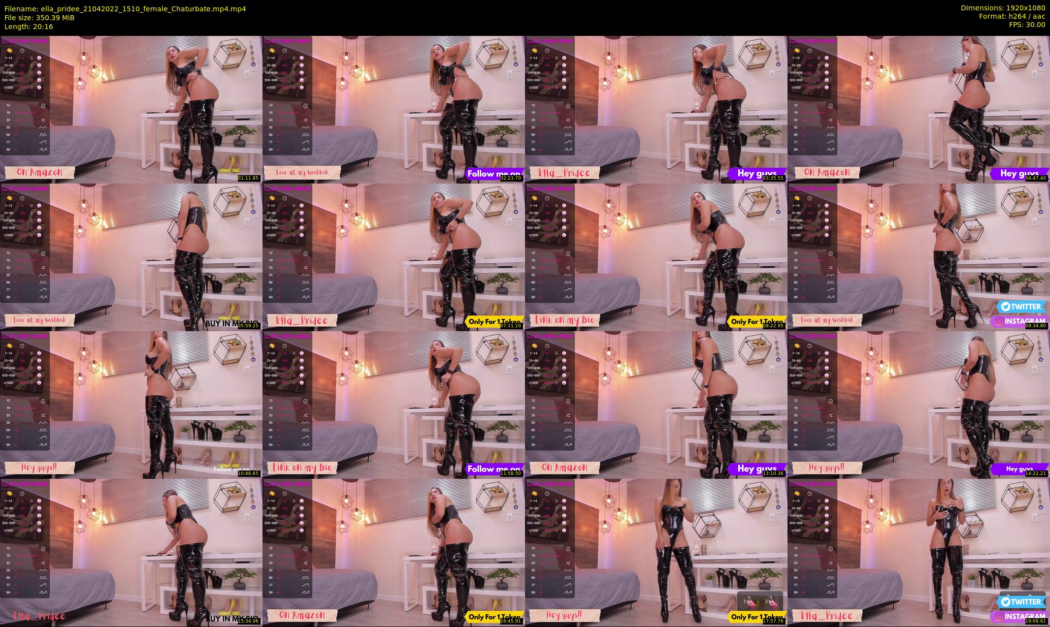 ella_pridee — 21 minute Chaturbate female cam show recording, 1080p, Apr 21, 2022