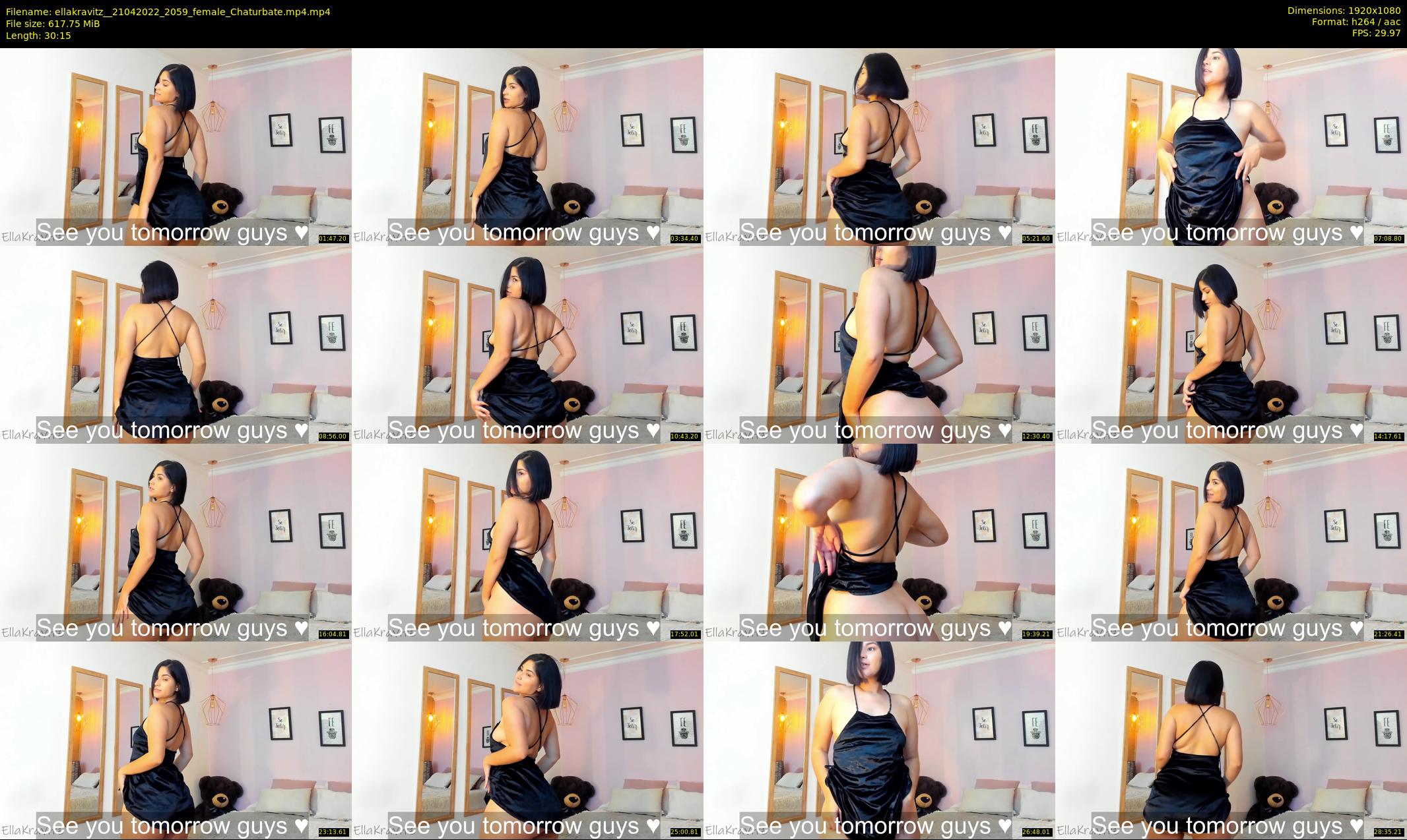 ellakravitz_ — 31 minute Chaturbate female cam show recording, 1080p, Apr 21, 2022