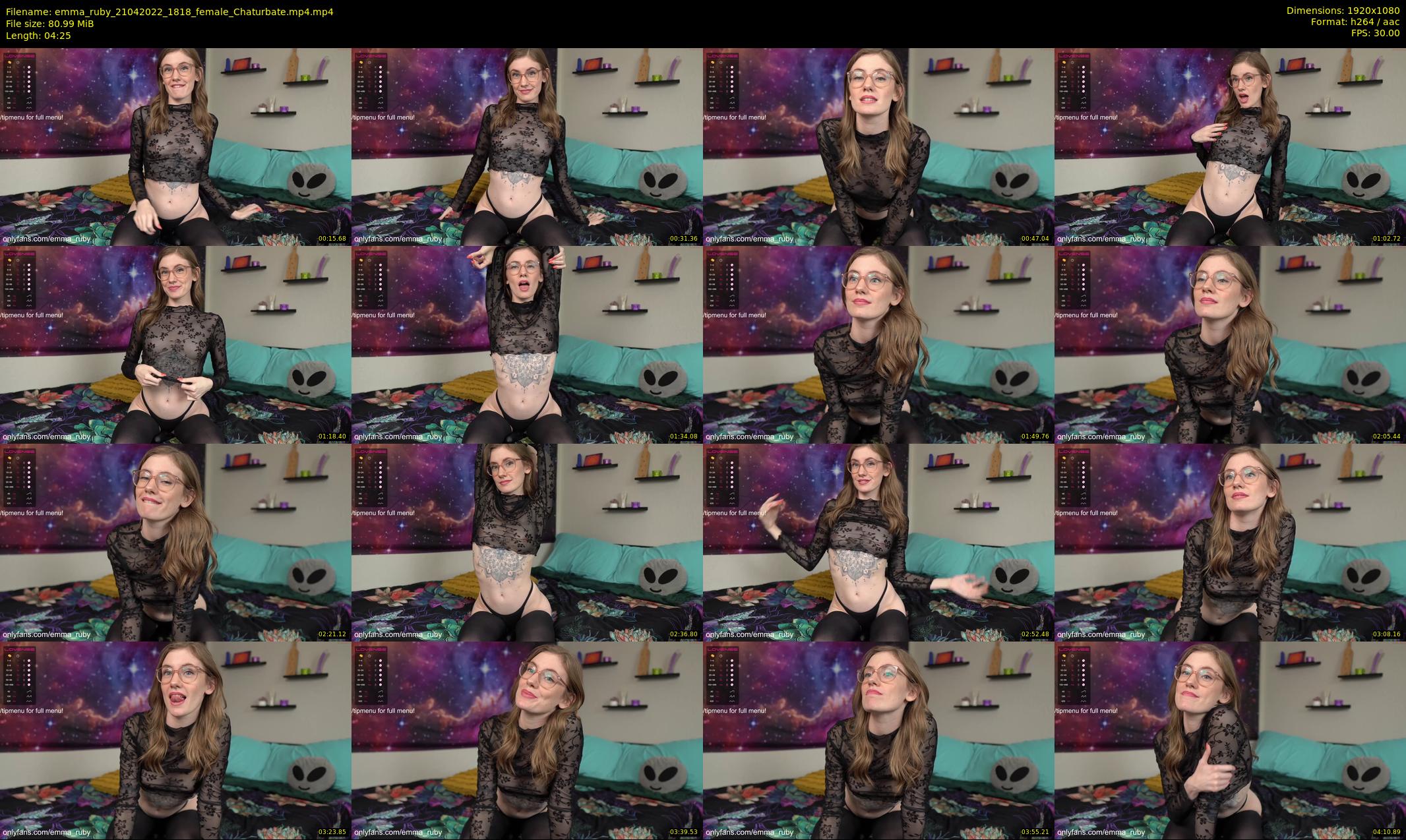 emma_ruby — 5 minute Chaturbate female cam show recording, 1080p, Apr 21, 2022