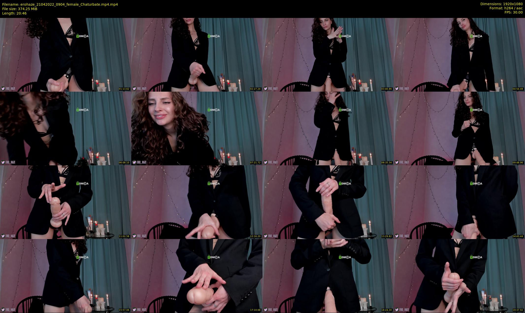 erohaze — 21 minute Chaturbate female cam show recording, 1080p, Apr 21, 2022