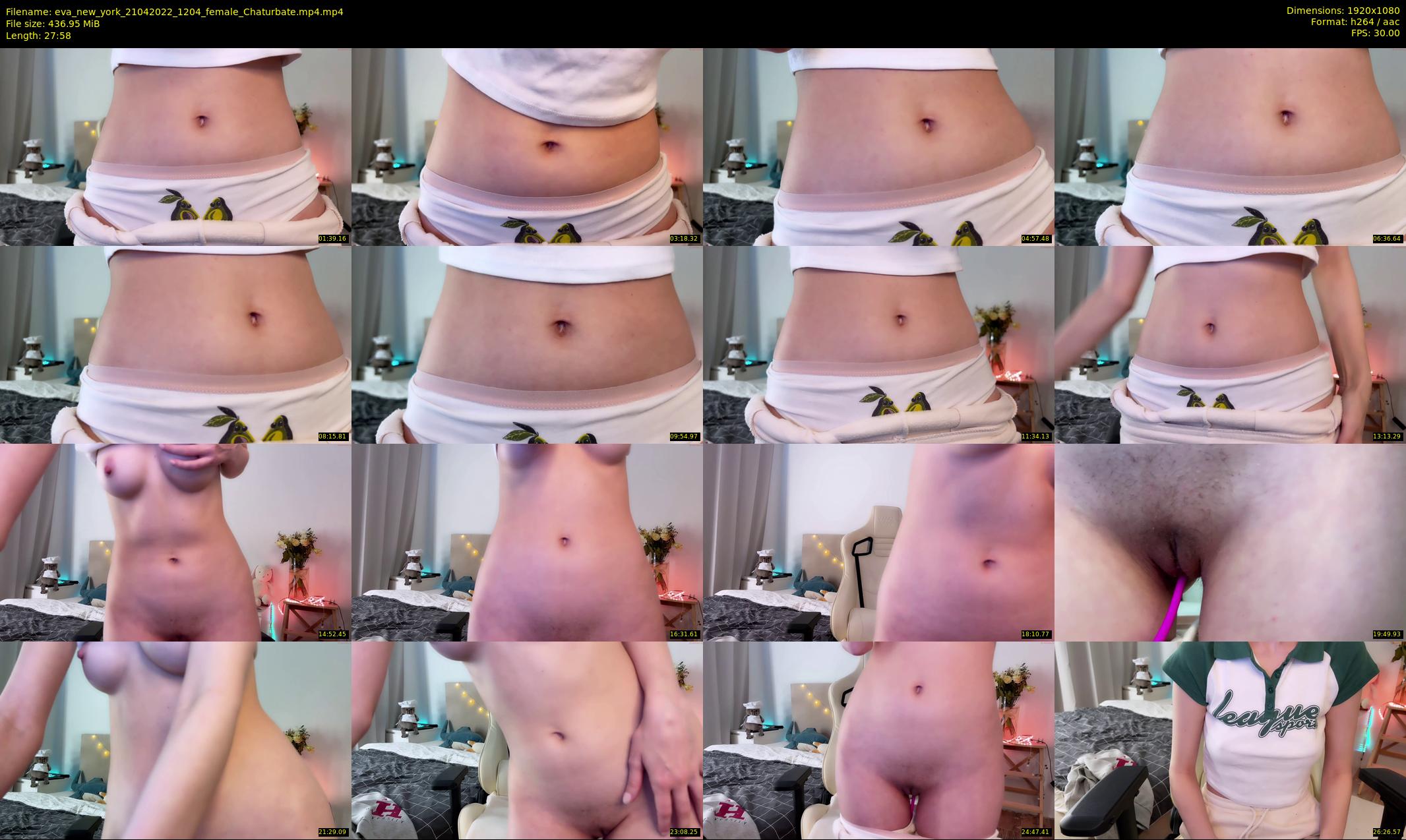 eva_new_york — 28 minute Chaturbate female cam show recording, 1080p, Apr 21, 2022