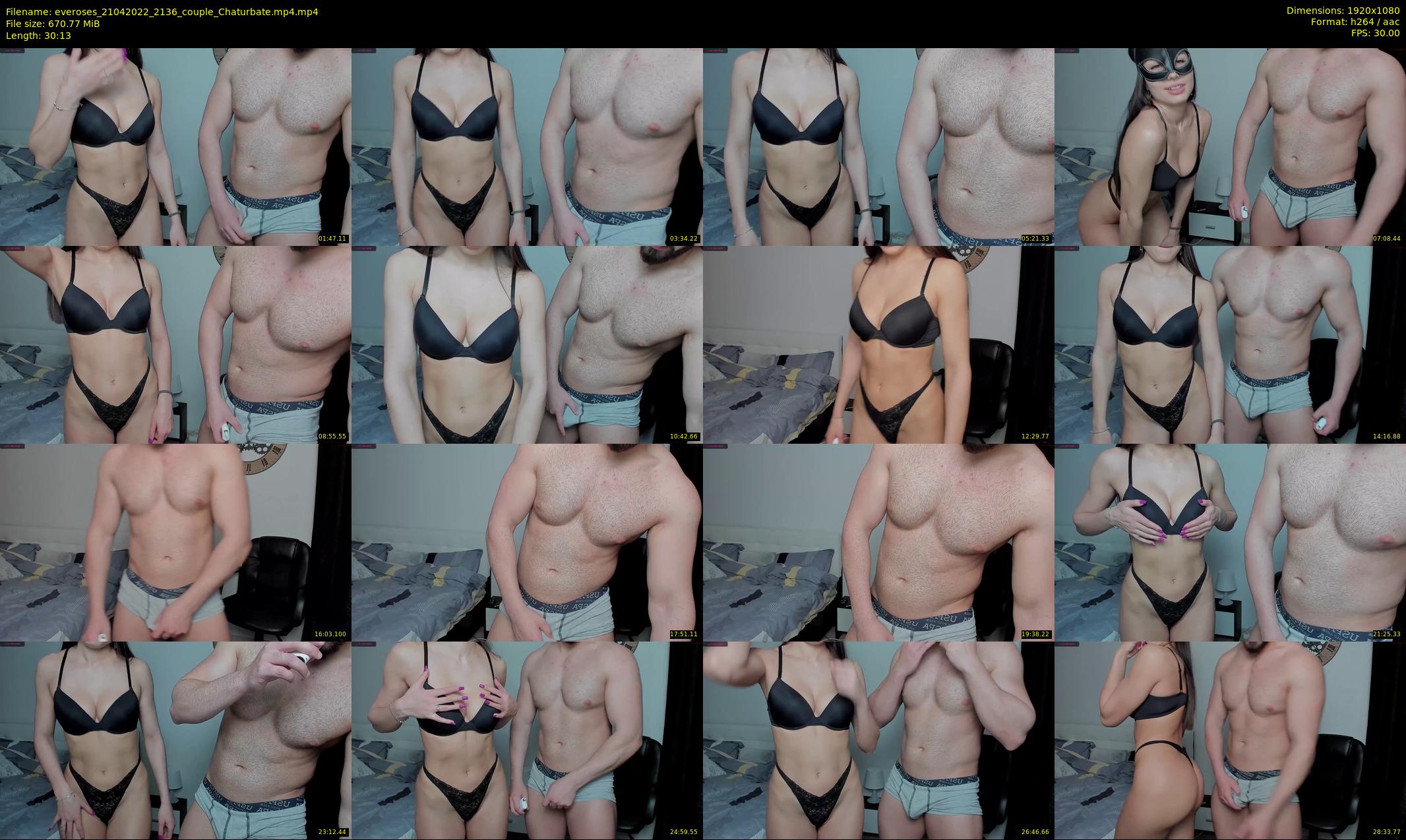 everoses — 31 minute Chaturbate couple cam show recording, 1080p, Apr 21, 2022