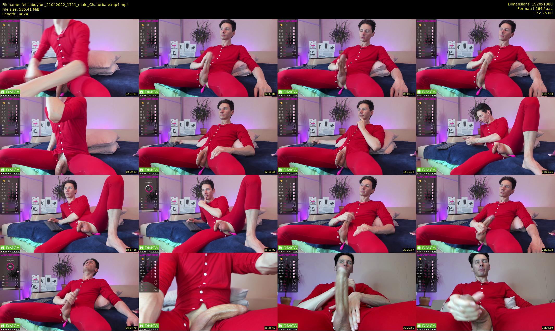 fetishboyfun — 35 minute Chaturbate male cam show recording, 1080p, Apr 21, 2022