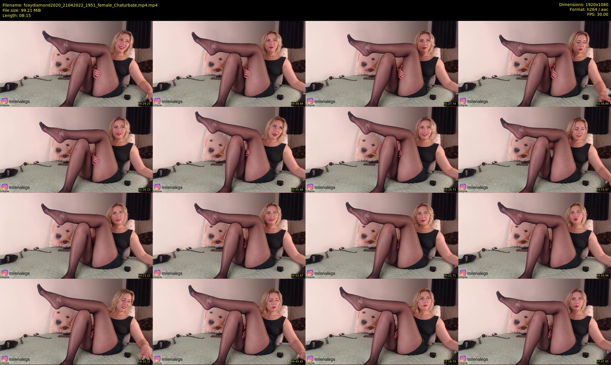 foxydiamond2020 — 9 minute Chaturbate female cam show recording, 1080p, Apr 21, 2022