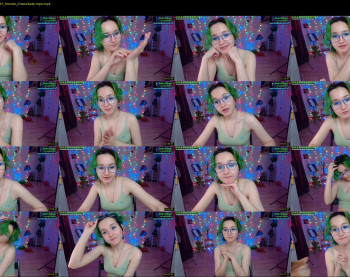 frogessjay — 8 minute Chaturbate female cam show recording, 720p, Apr 22, 2022