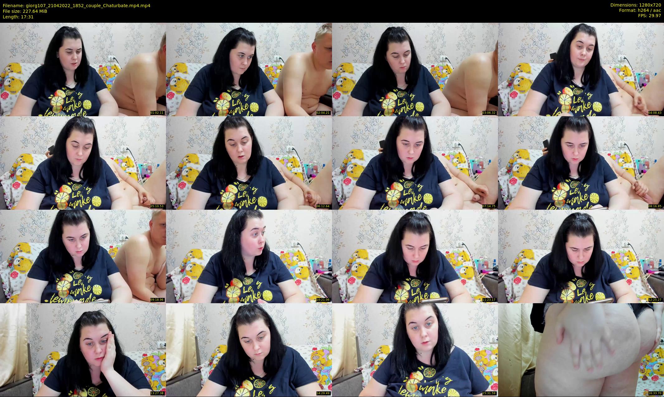 giorg107 — 18 minute Chaturbate couple cam show recording, 720p, Apr 21, 2022