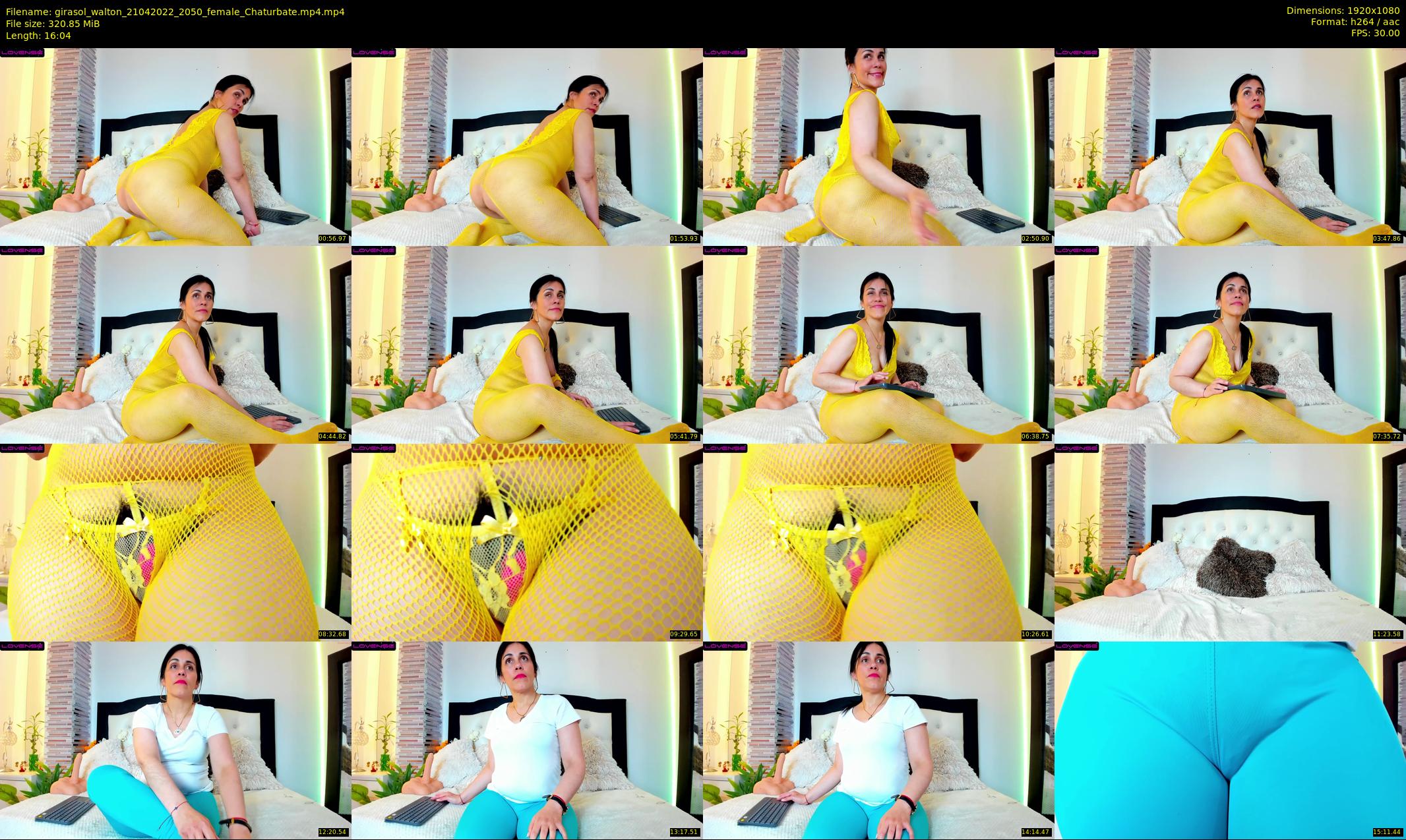 girasol_walton — 17 minute Chaturbate female cam show recording, 1080p, Apr 21, 2022