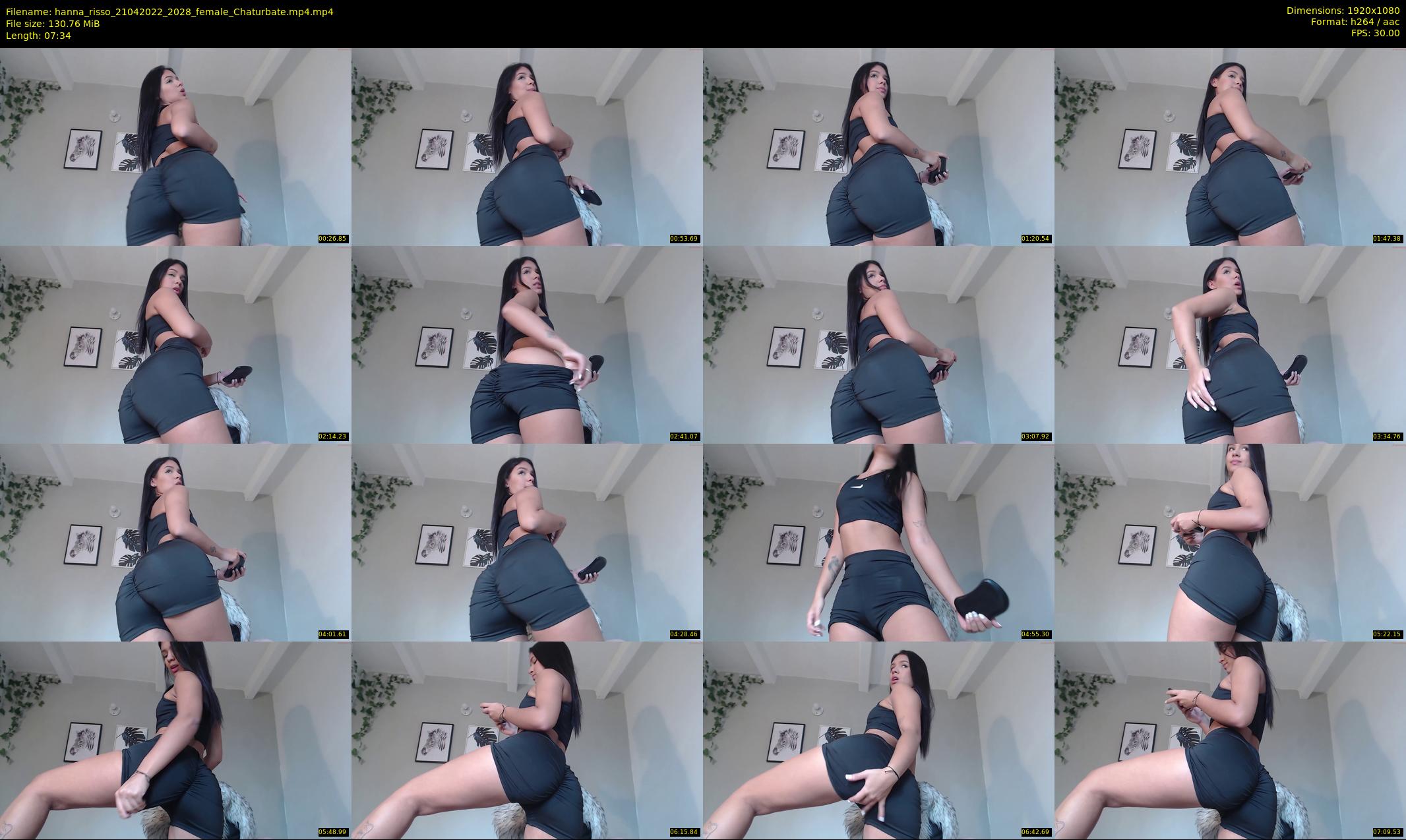 hanna_risso — 8 minute Chaturbate female cam show recording, 1080p, Apr 21, 2022