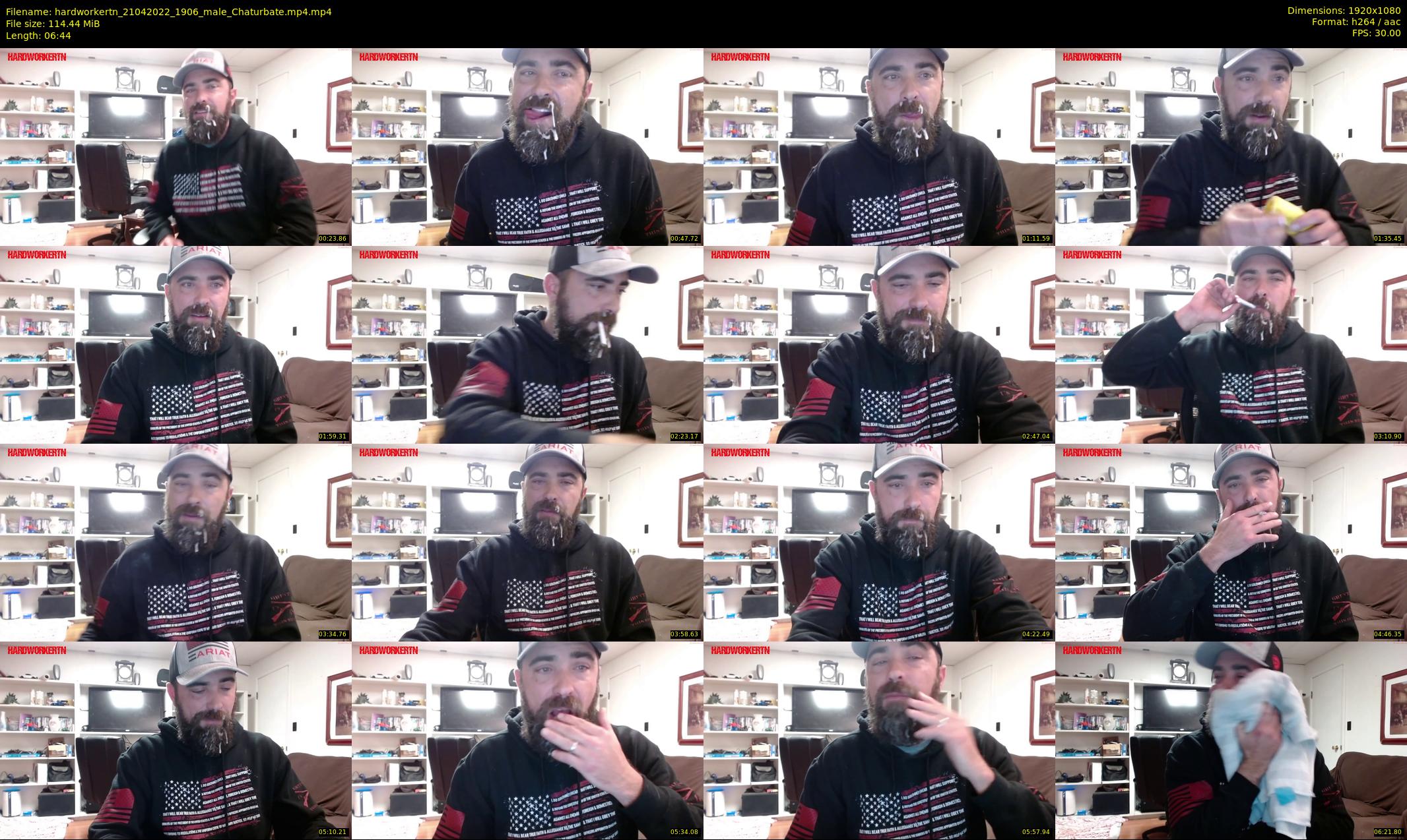 hardworkertn — 7 minute Chaturbate male cam show recording, 1080p, Apr 21, 2022
