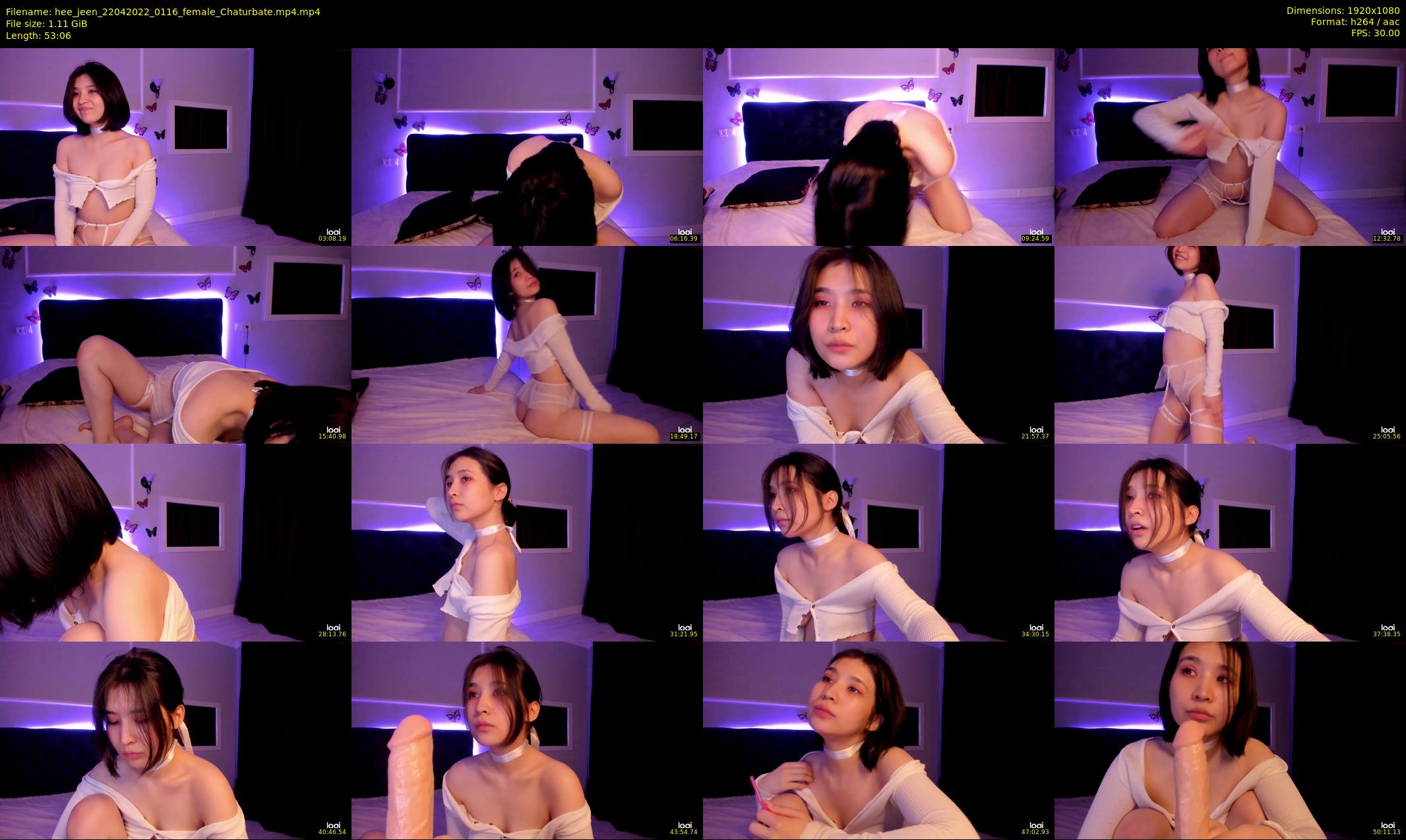 hee_jeen — 54 minute Chaturbate female cam show recording, 1080p, Apr 22, 2022